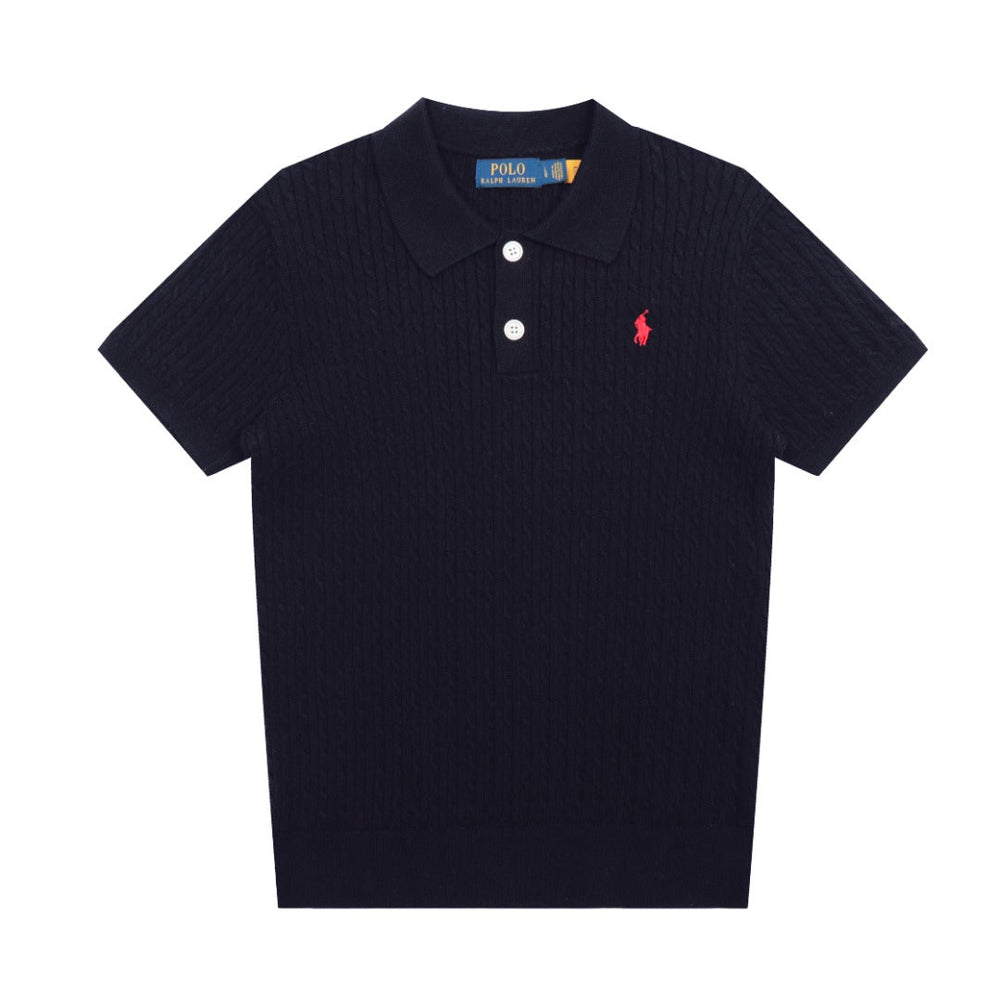 Ralph Lauren Saç Örgü Polo Tişört