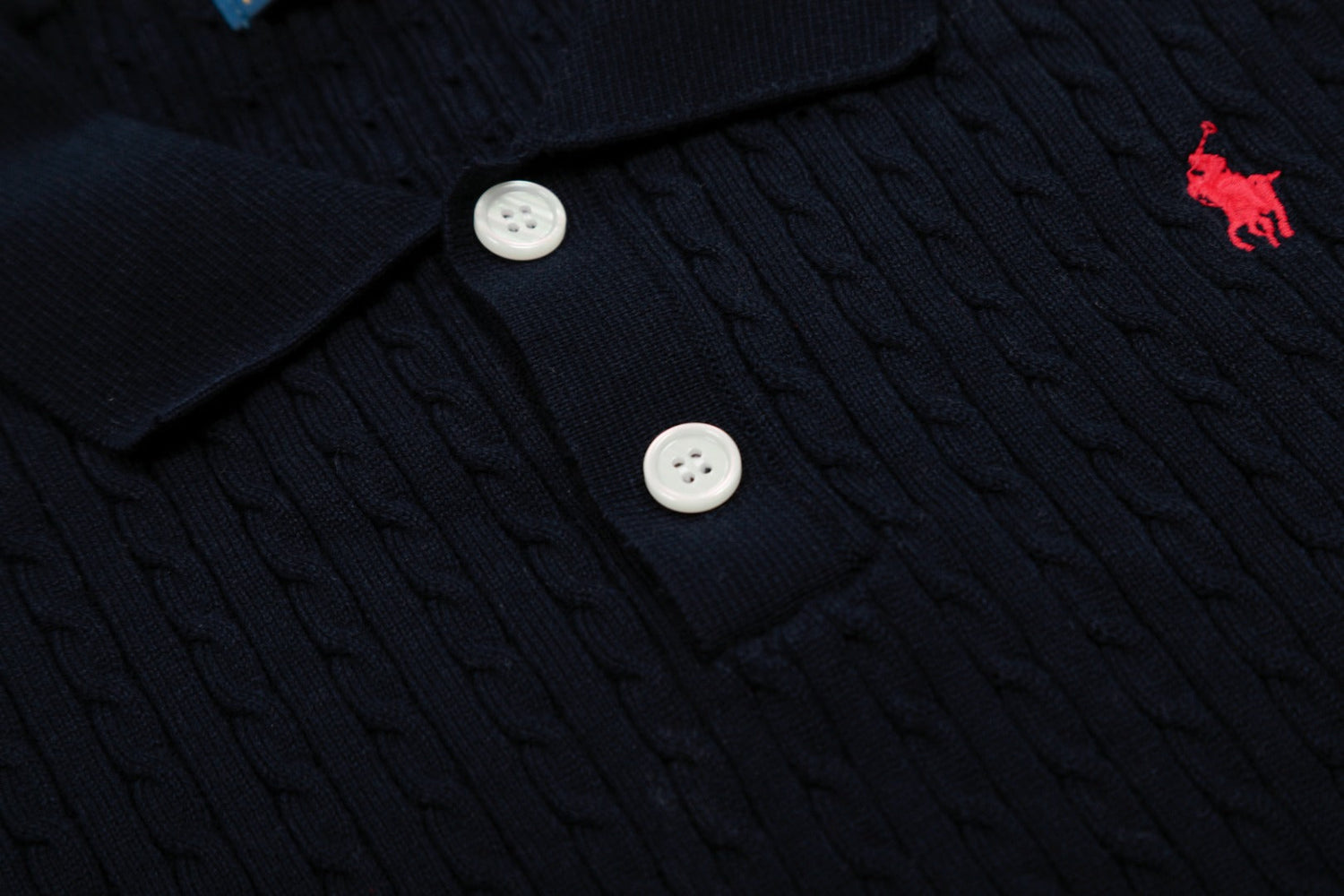 Ralph Lauren Saç Örgü Polo Tişört
