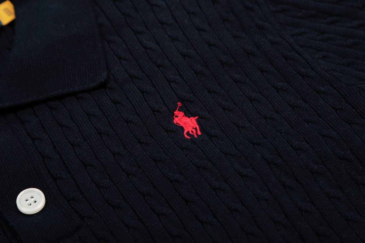 Ralph Lauren Cable Knit Polo T-Shirt