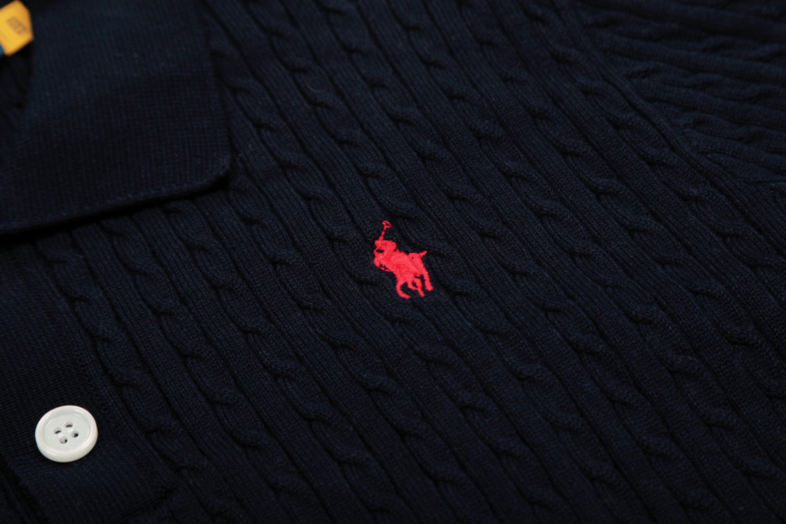 Ralph Lauren Saç Örgü Polo Tişört