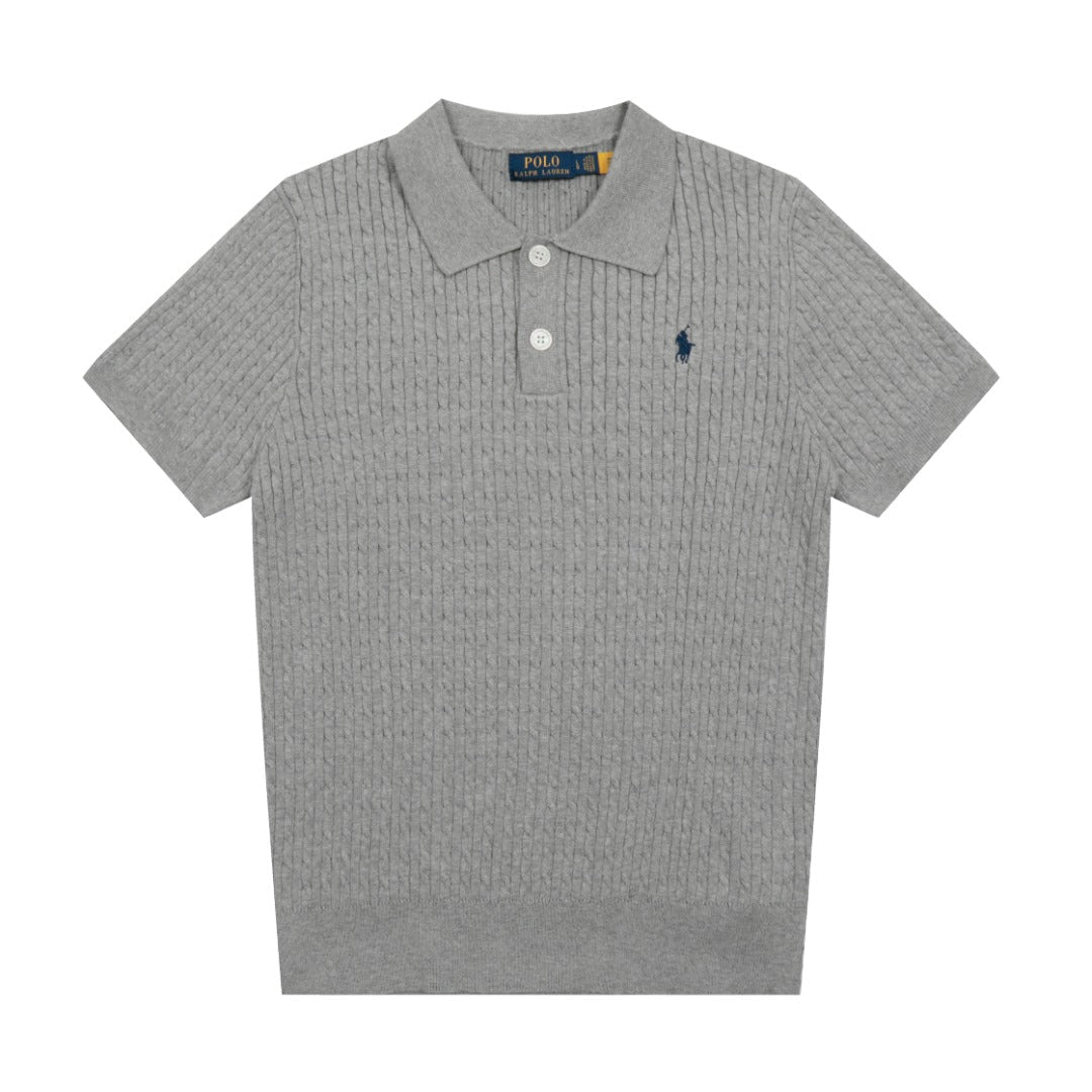 Ralph Lauren Cable Knit Polo T-Shirt