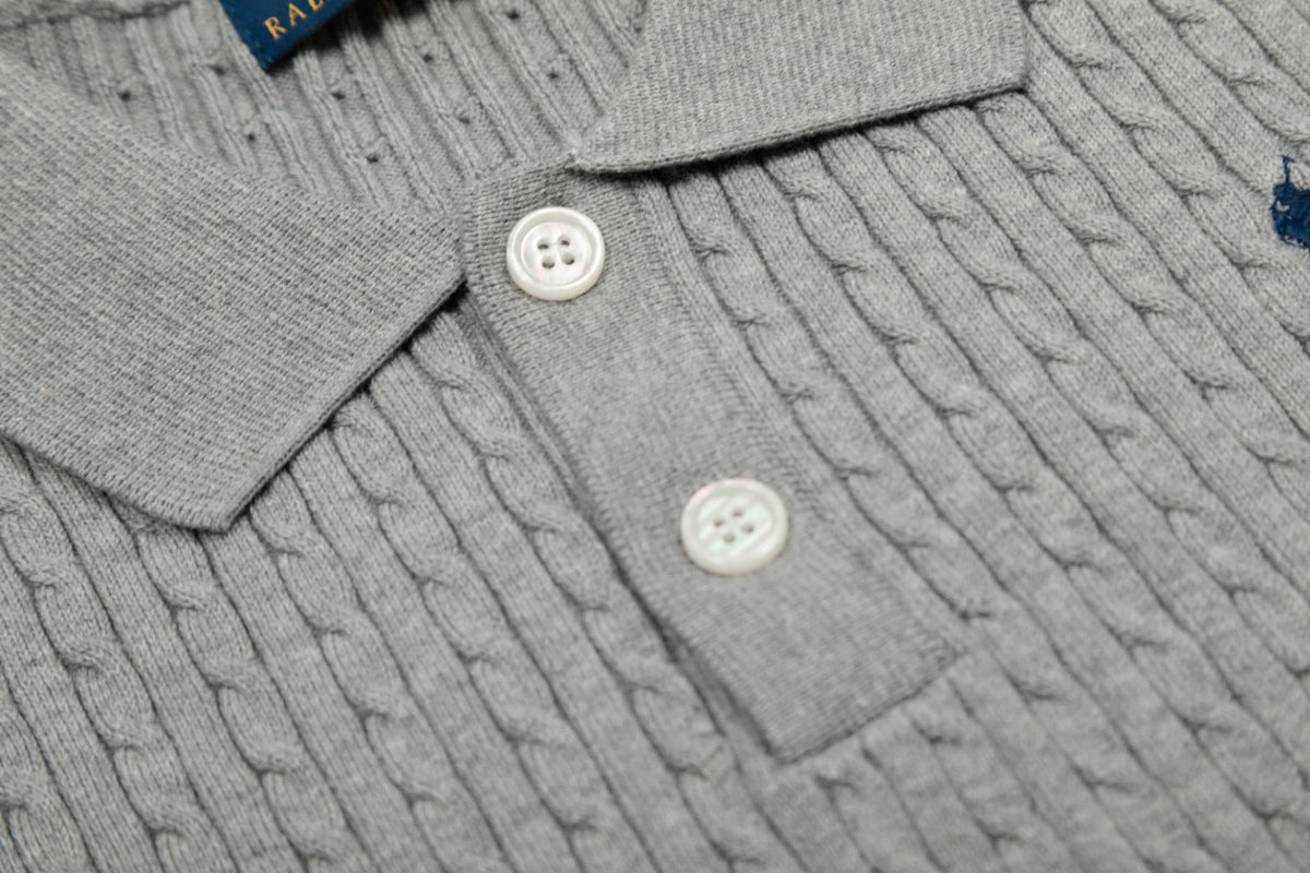 Ralph Lauren Cable Knit Polo T-Shirt