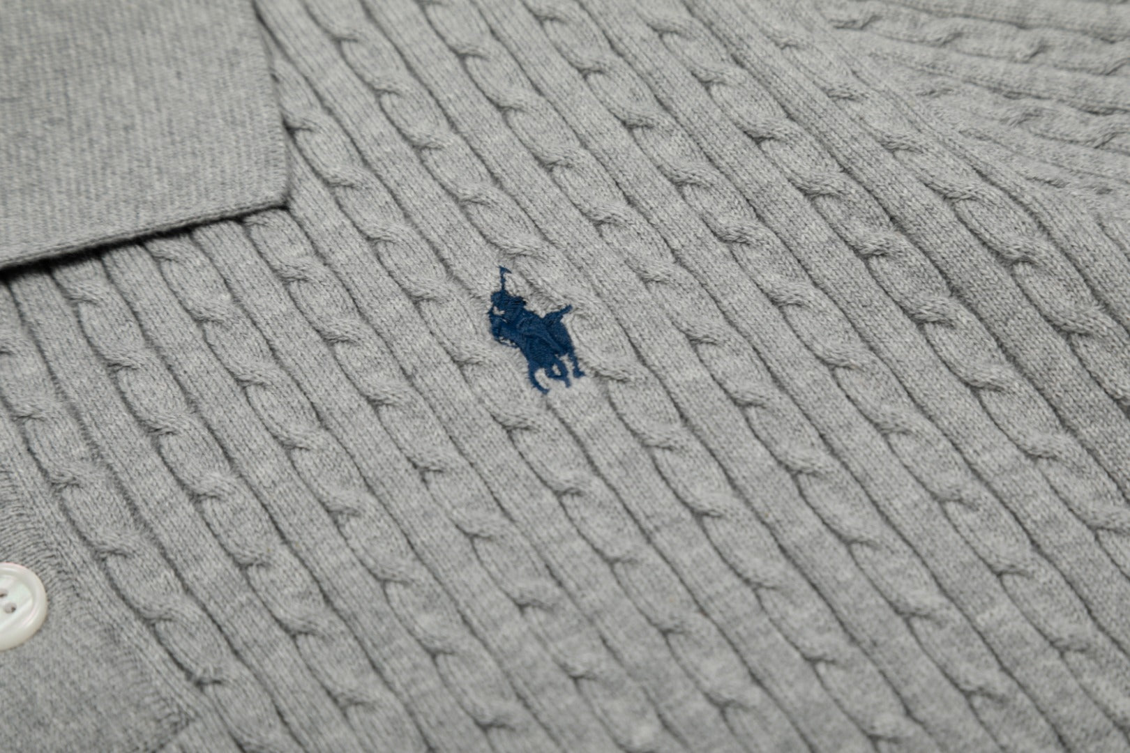 Ralph Lauren Cable Knit Polo T-Shirt