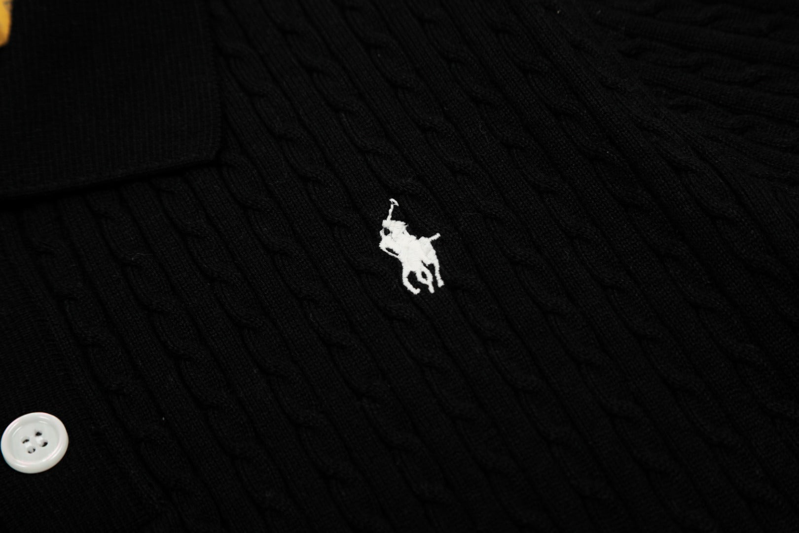 Ralph Lauren Cable Knit Polo T-Shirt