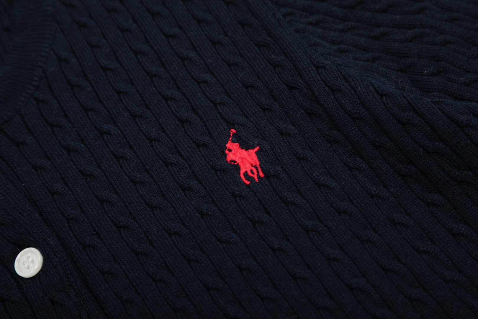 Ralph Lauren Small Cable Cardigan