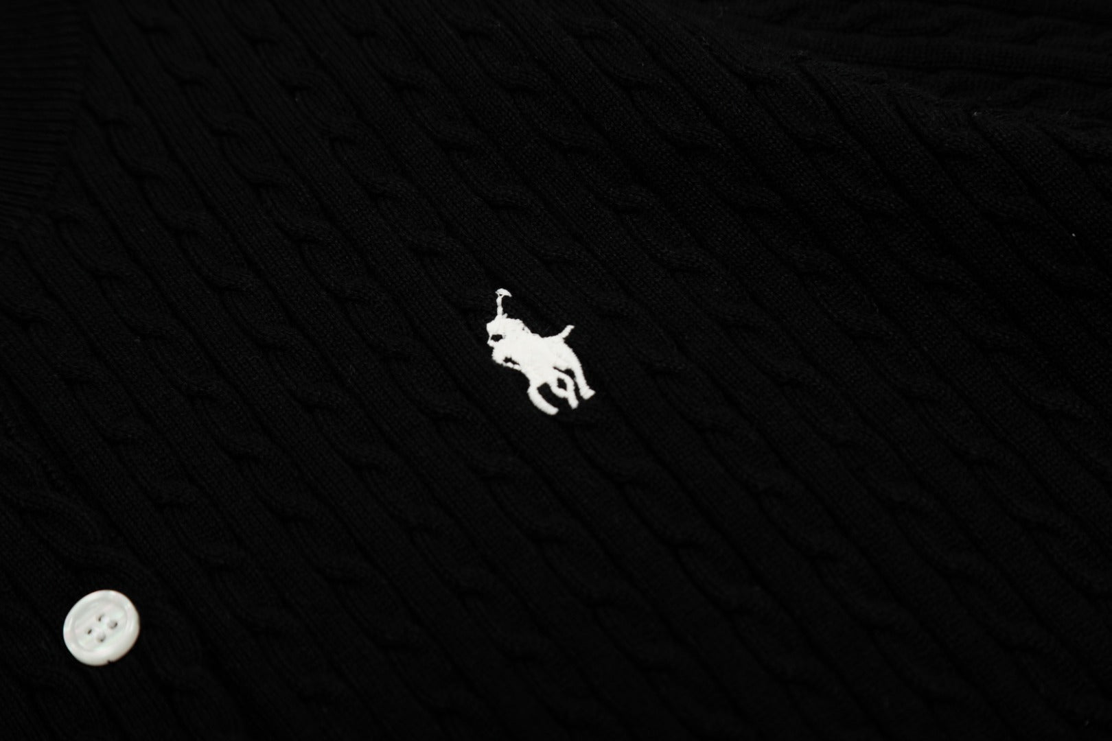 Ralph Lauren Küçük Kablolu Hırka