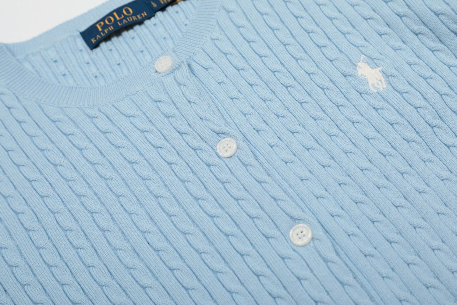 Ralph Lauren Küçük Kablolu Hırka