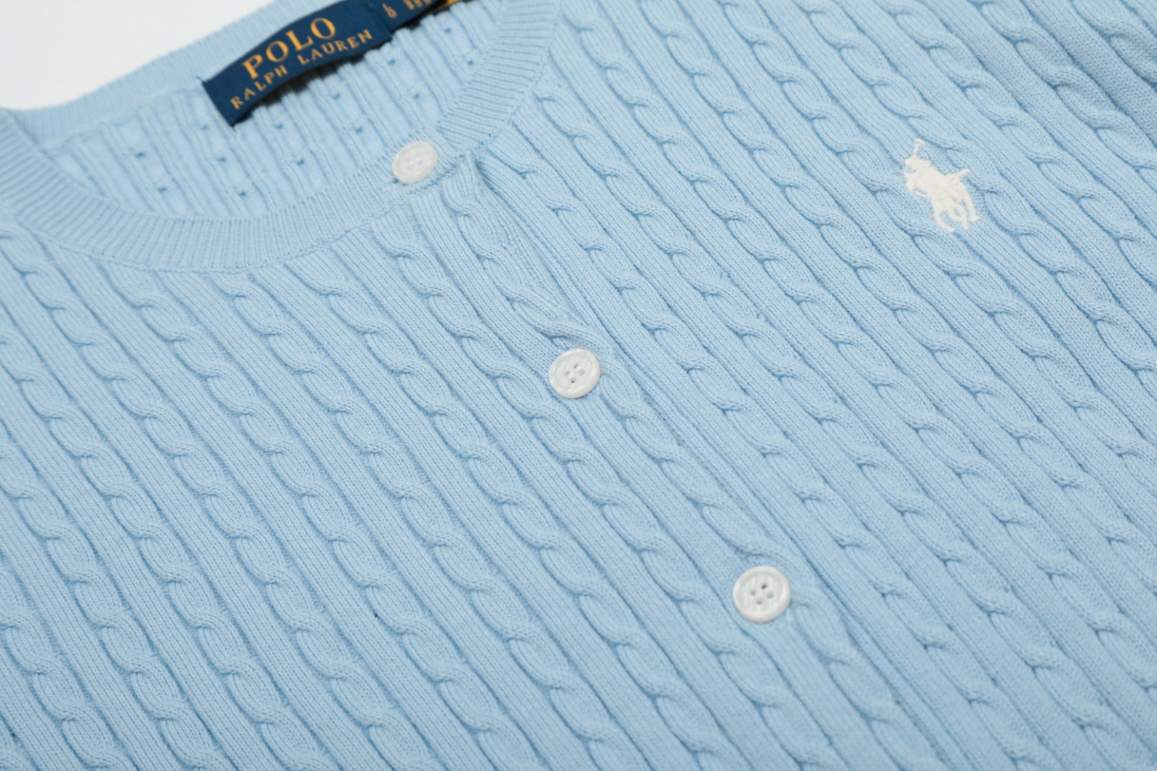 Ralph Lauren Küçük Kablolu Hırka