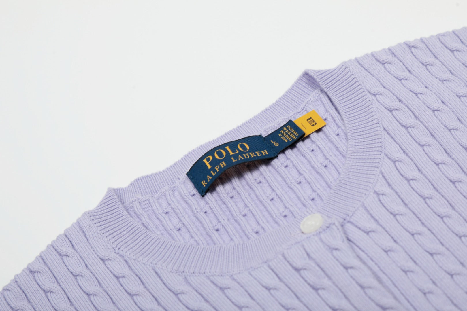 Ralph Lauren Küçük Kablolu Hırka