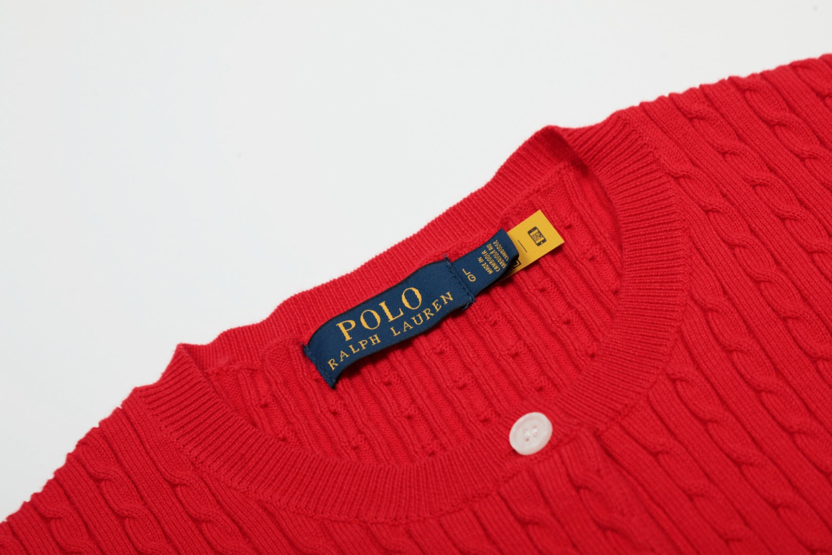 Ralph Lauren Küçük Kablolu Hırka