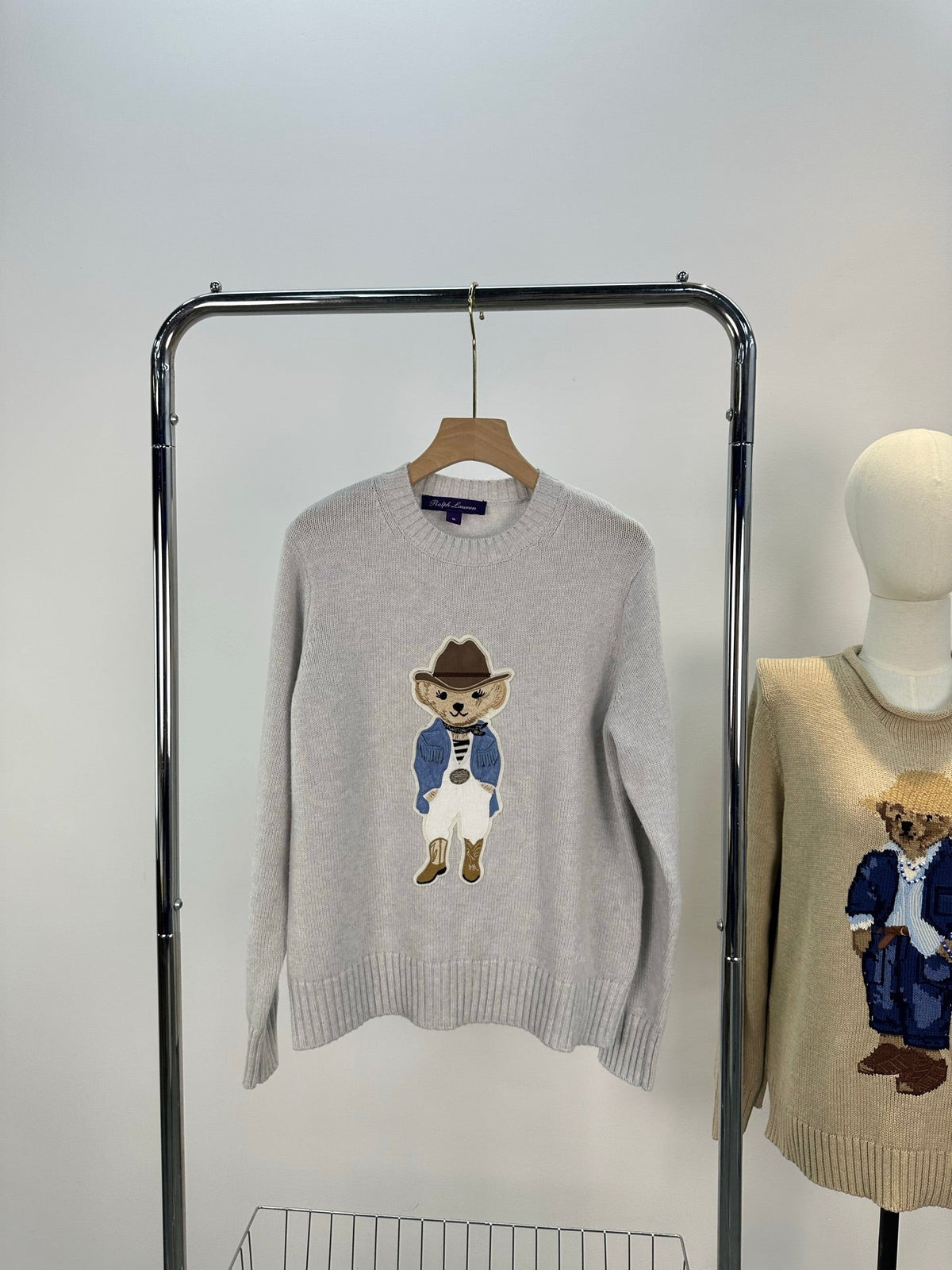 Ralph Lauren Teddy 100% Kaşmir (Purple Label)