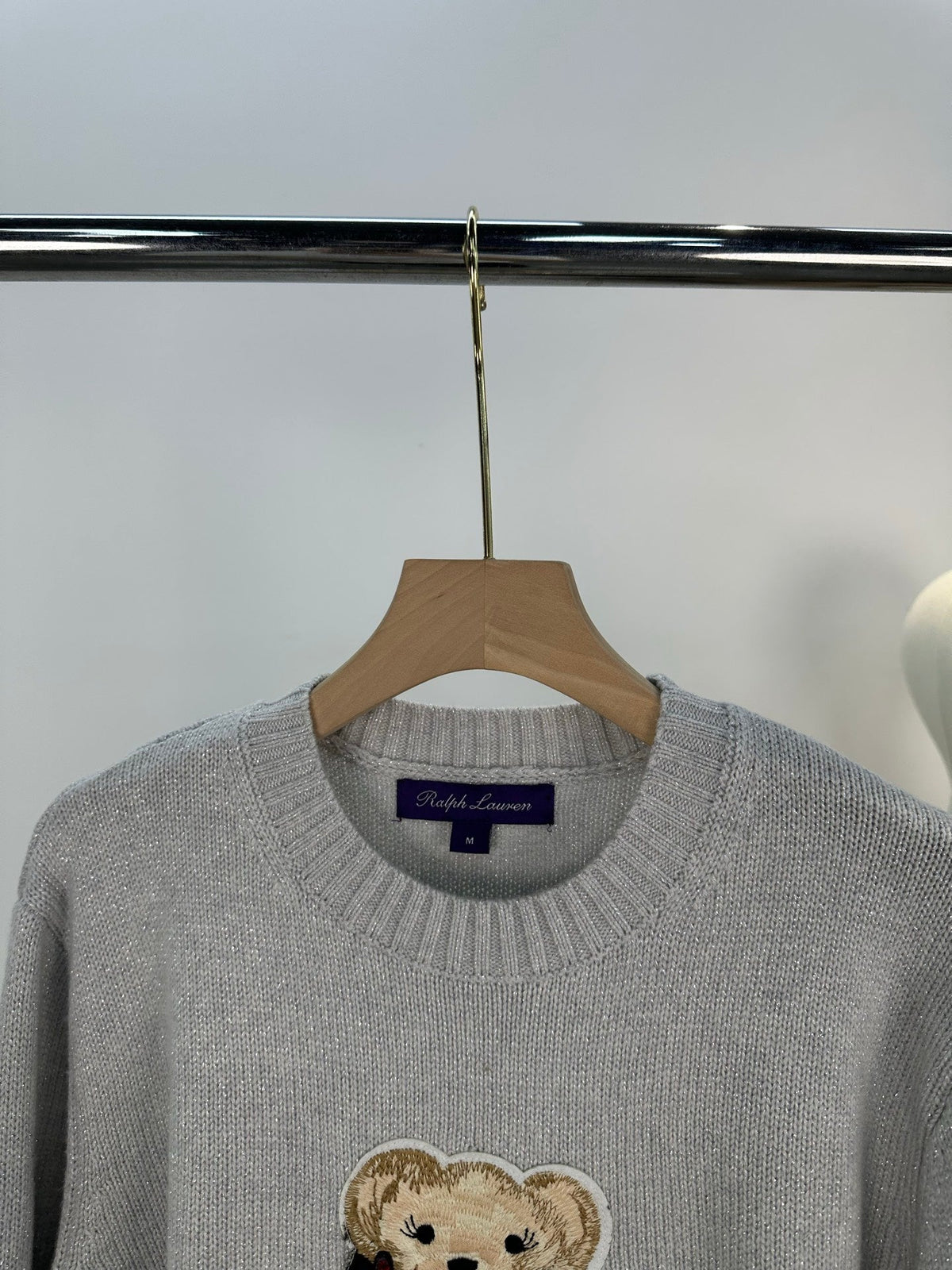 Ralph Lauren Teddy 100% Kaşmir (Purple Label)
