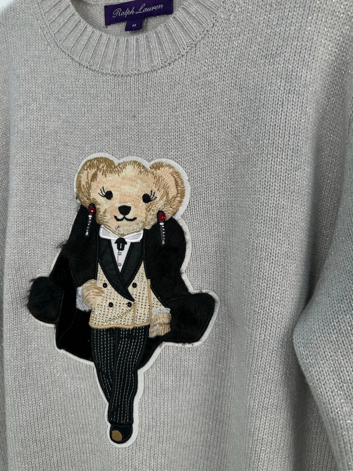 Ralph Lauren Teddy 100% Kaşmir (Purple Label)