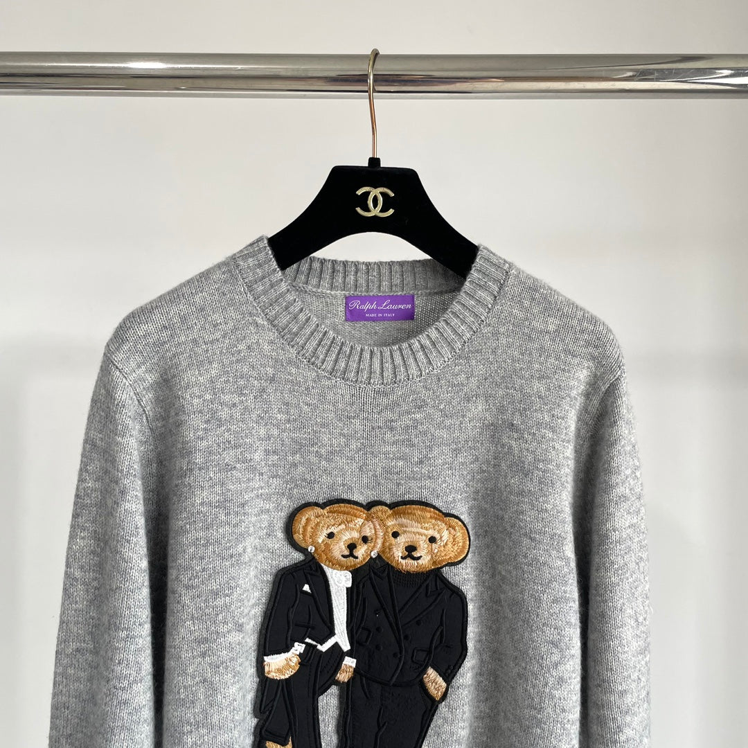 Ralph Lauren Teddy 100% Kaşmir (Purple Label)