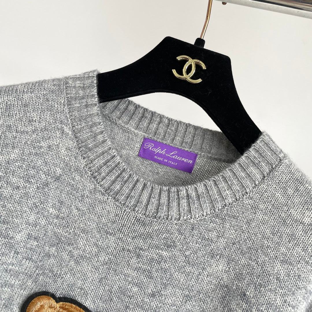 Ralph Lauren Teddy 100% Kaşmir (Purple Label)