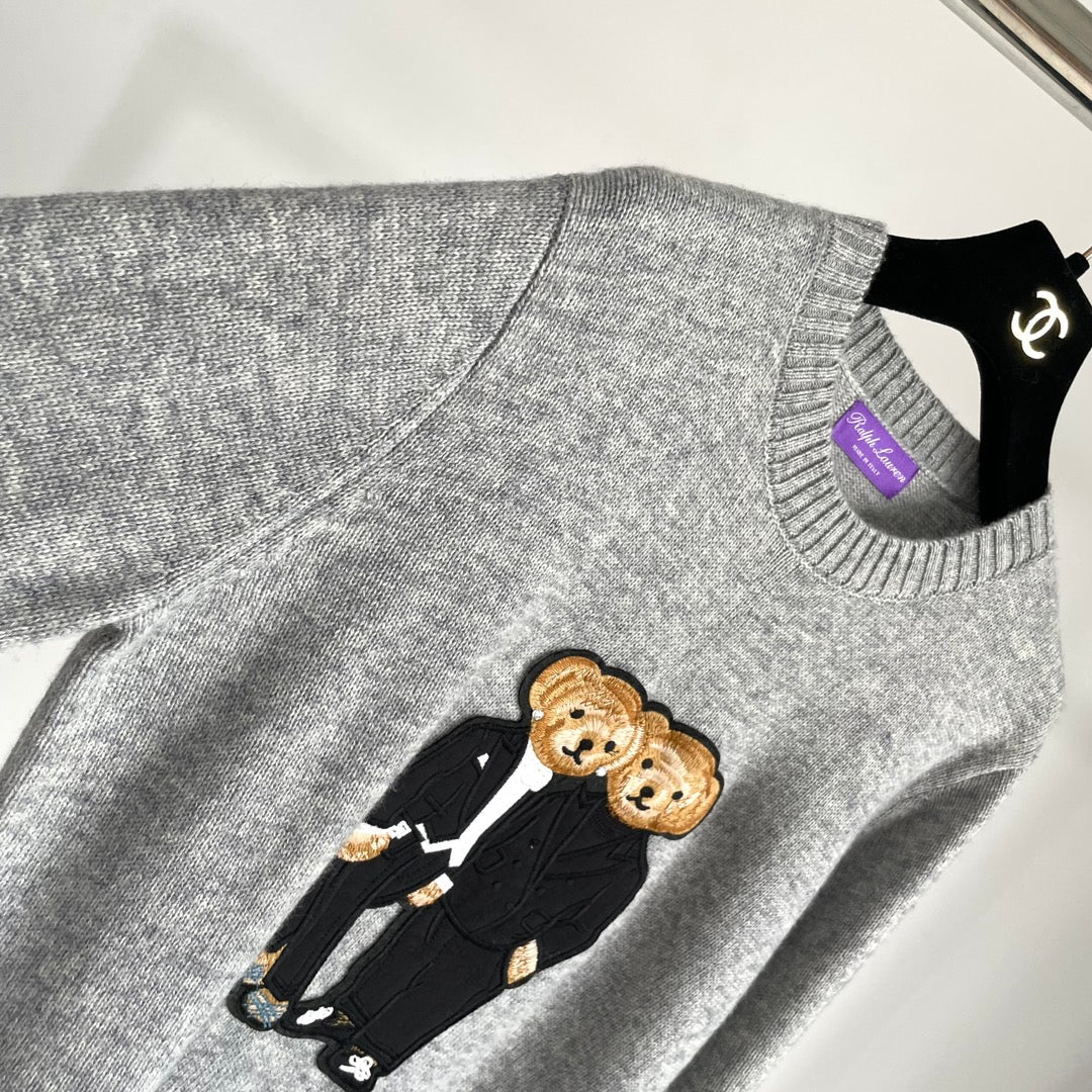 Ralph Lauren Teddy 100% Kaşmir (Purple Label)