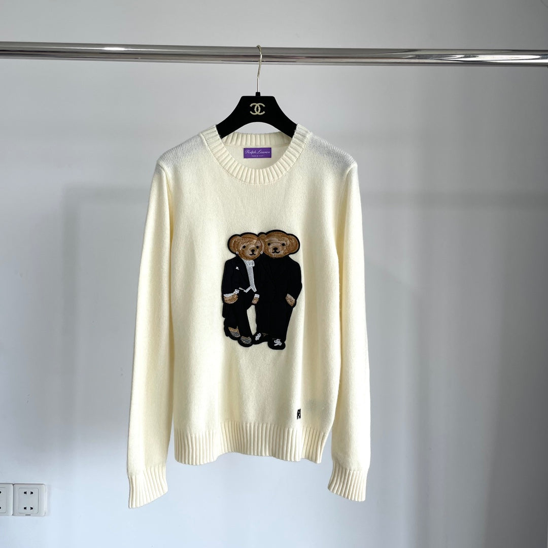 Ralph Lauren Teddy 100% Kaşmir (Purple Label)