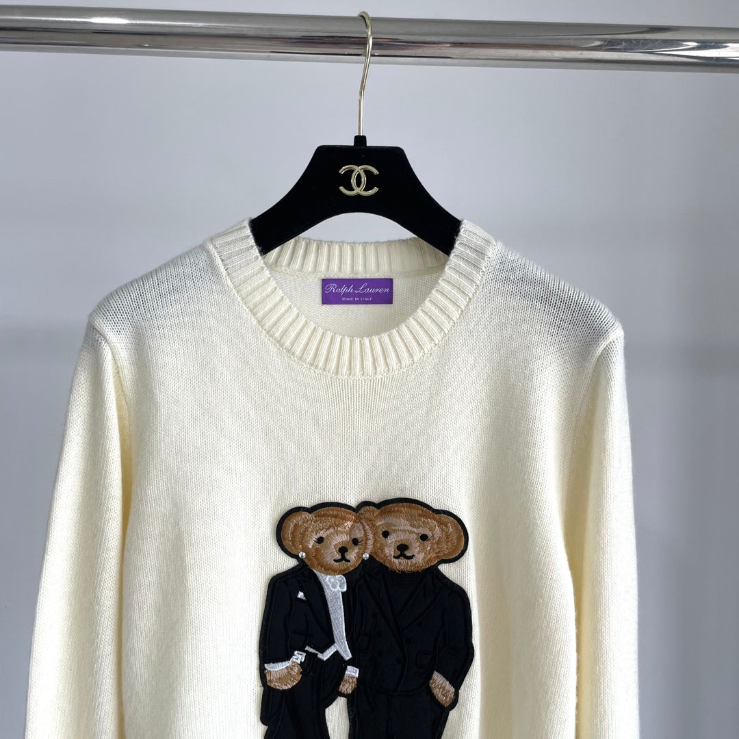 Ralph Lauren Teddy 100% Kaşmir (Purple Label)
