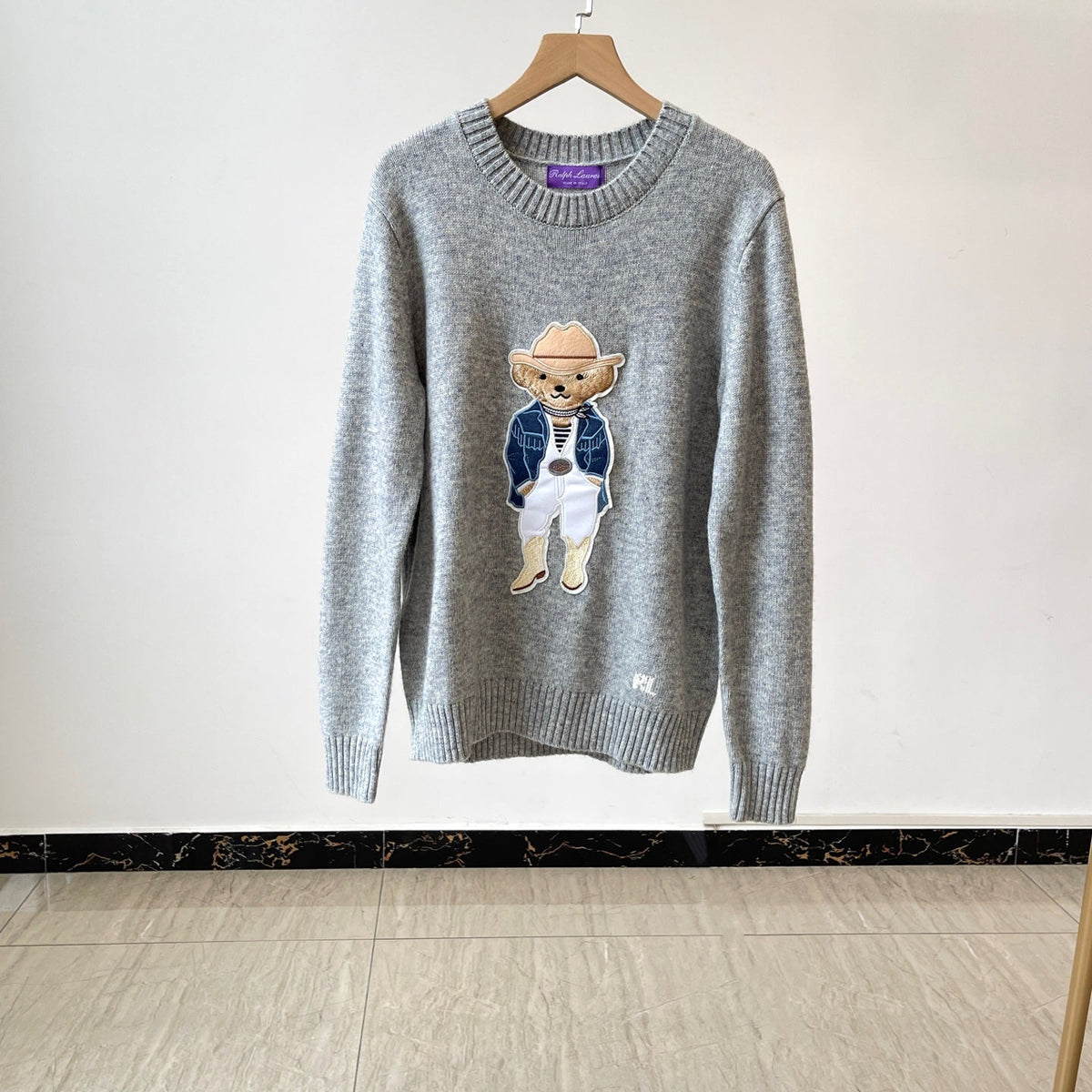 Ralph Lauren Teddy 100% Kaşmir (Purple Label)