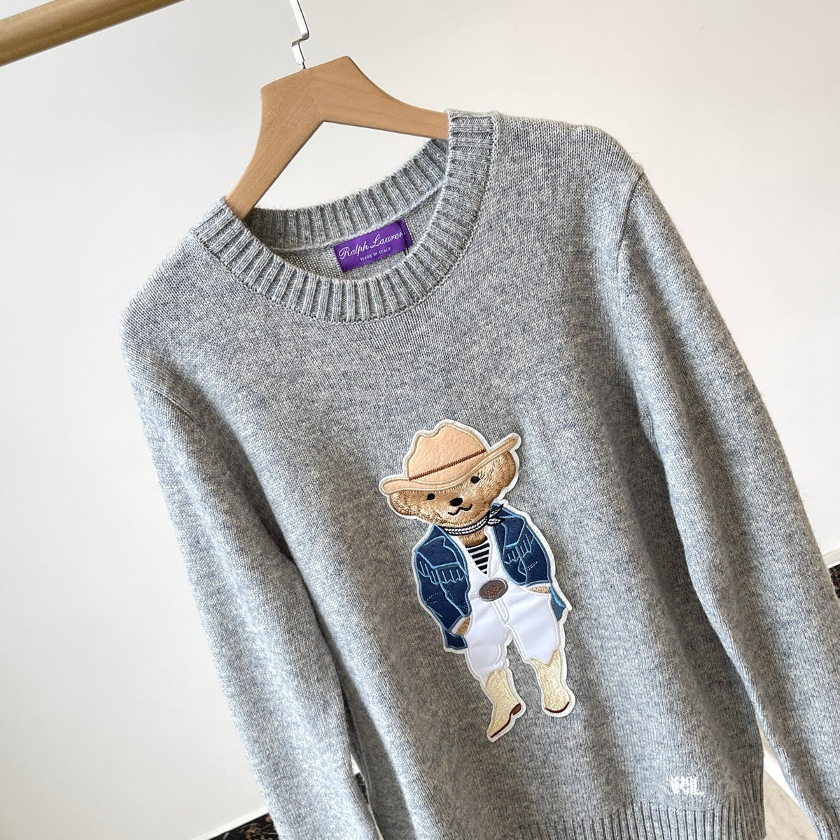 Ralph Lauren Teddy 100% Kaşmir (Purple Label)