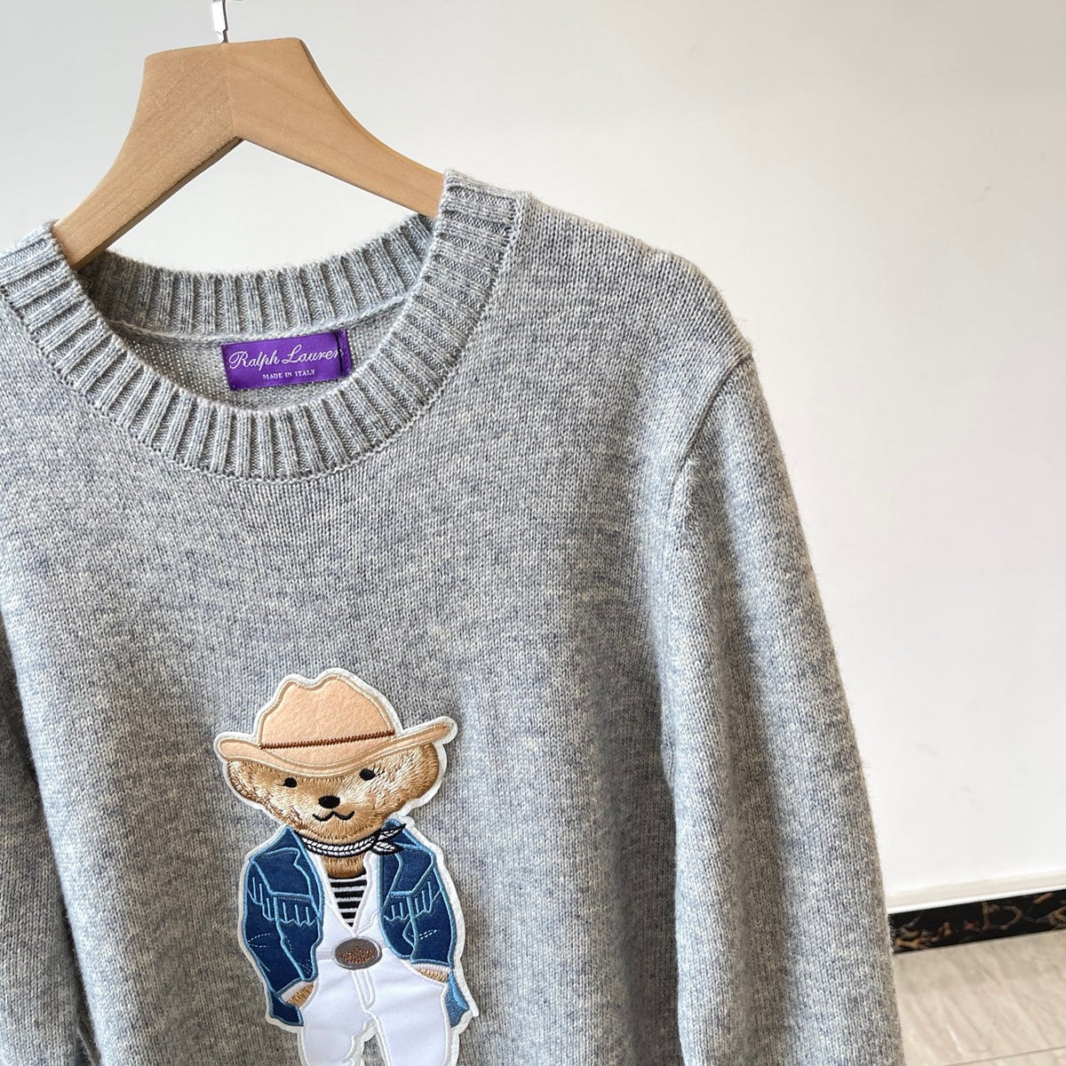 Ralph Lauren Teddy 100% Kaşmir (Purple Label)