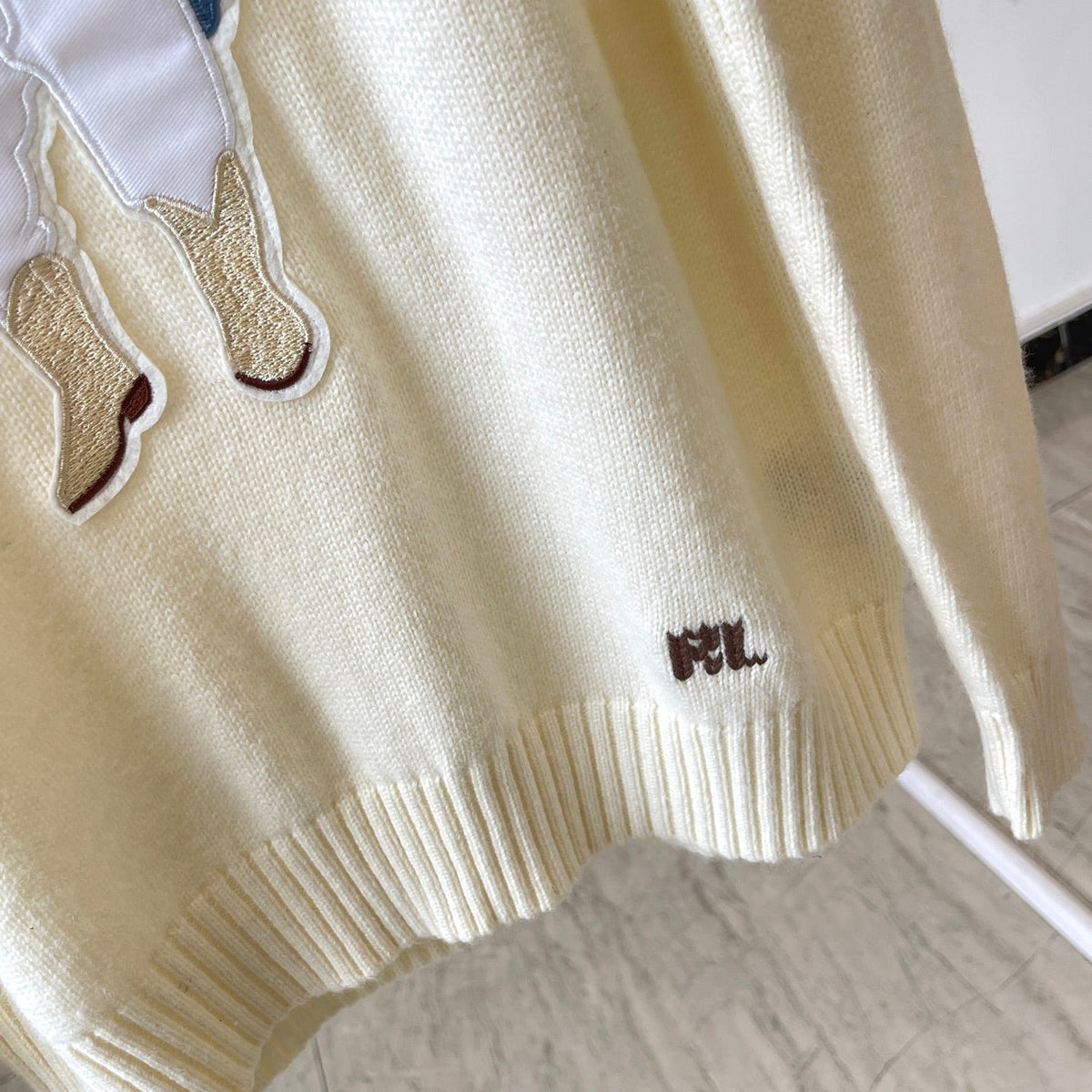 Ralph Lauren Teddy 100% Kaşmir (Purple Label)
