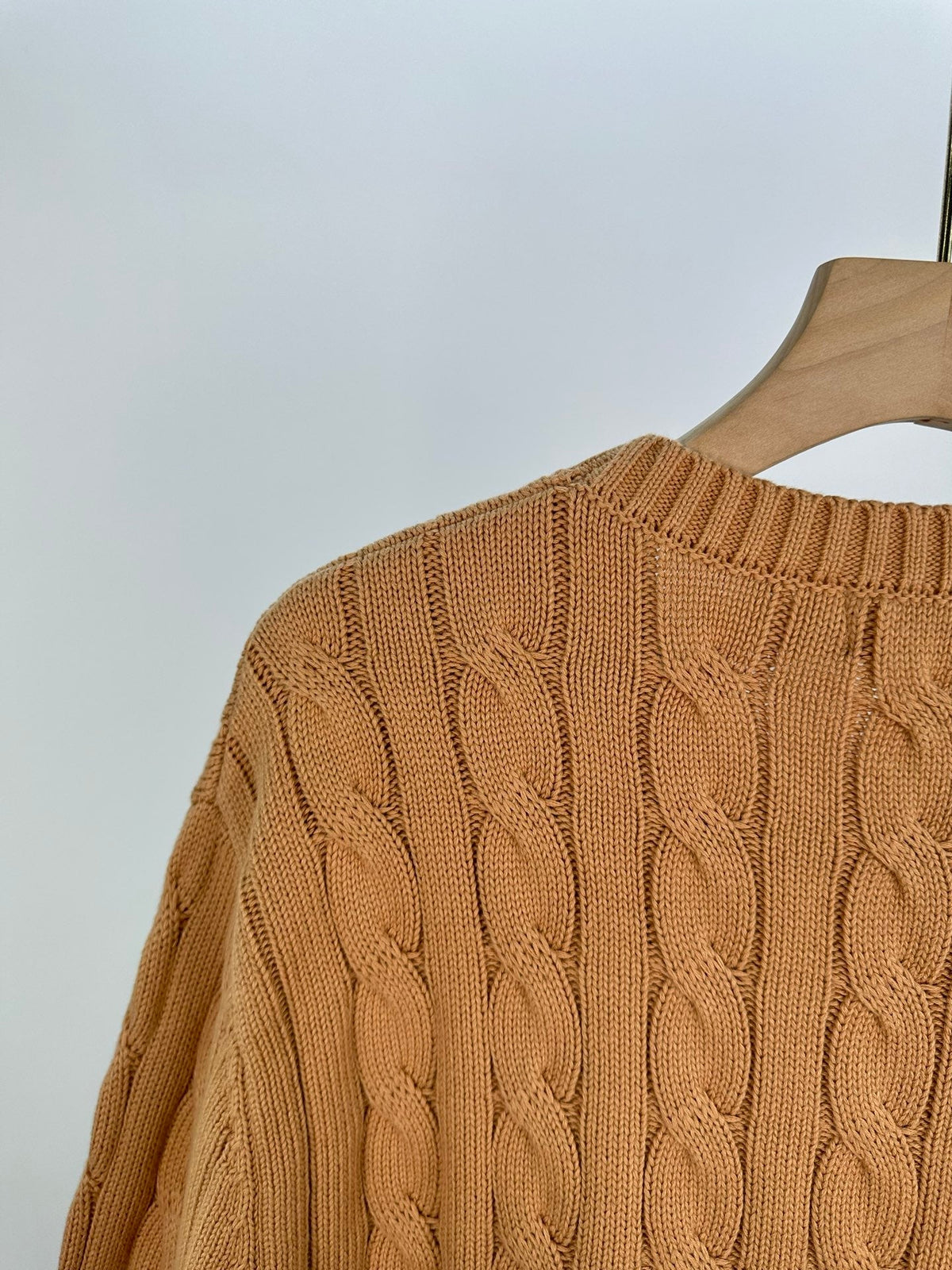 Ralph Lauren Men’s Classic Cable-Knit Cotton Sweater