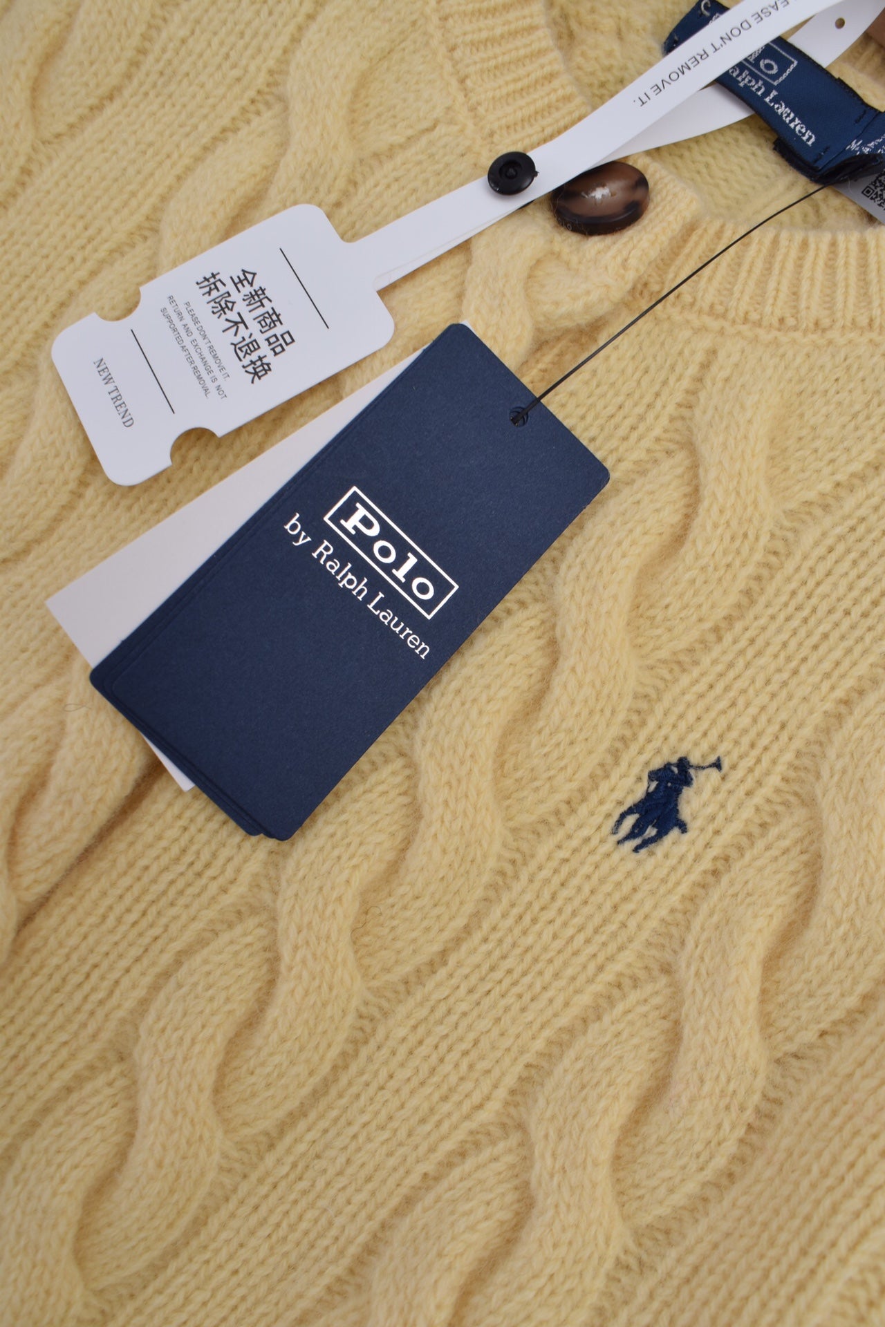 Ralph Lauren Yün-Kaşmir Kazak