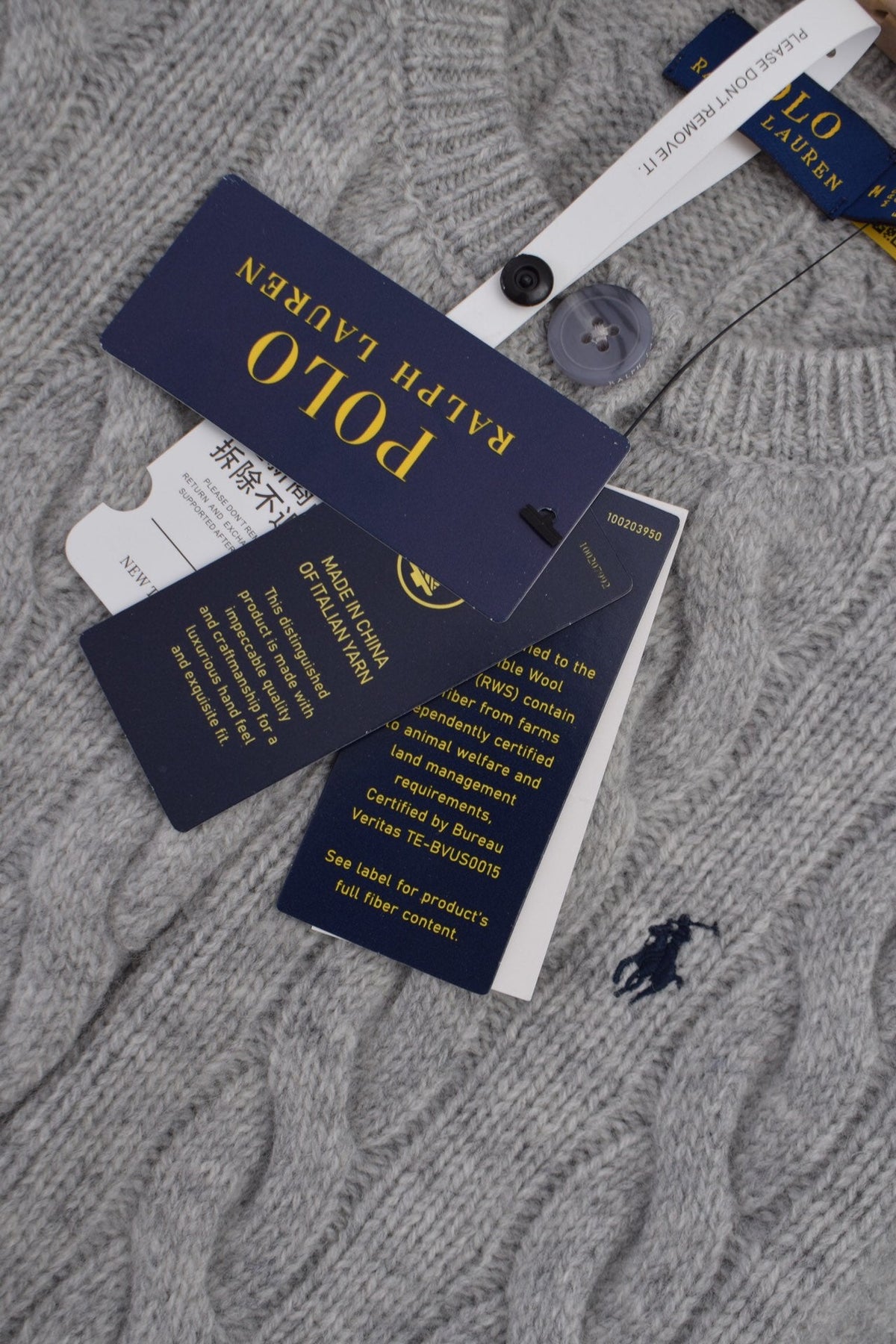 Ralph Lauren Wool-Cashmere Sweater