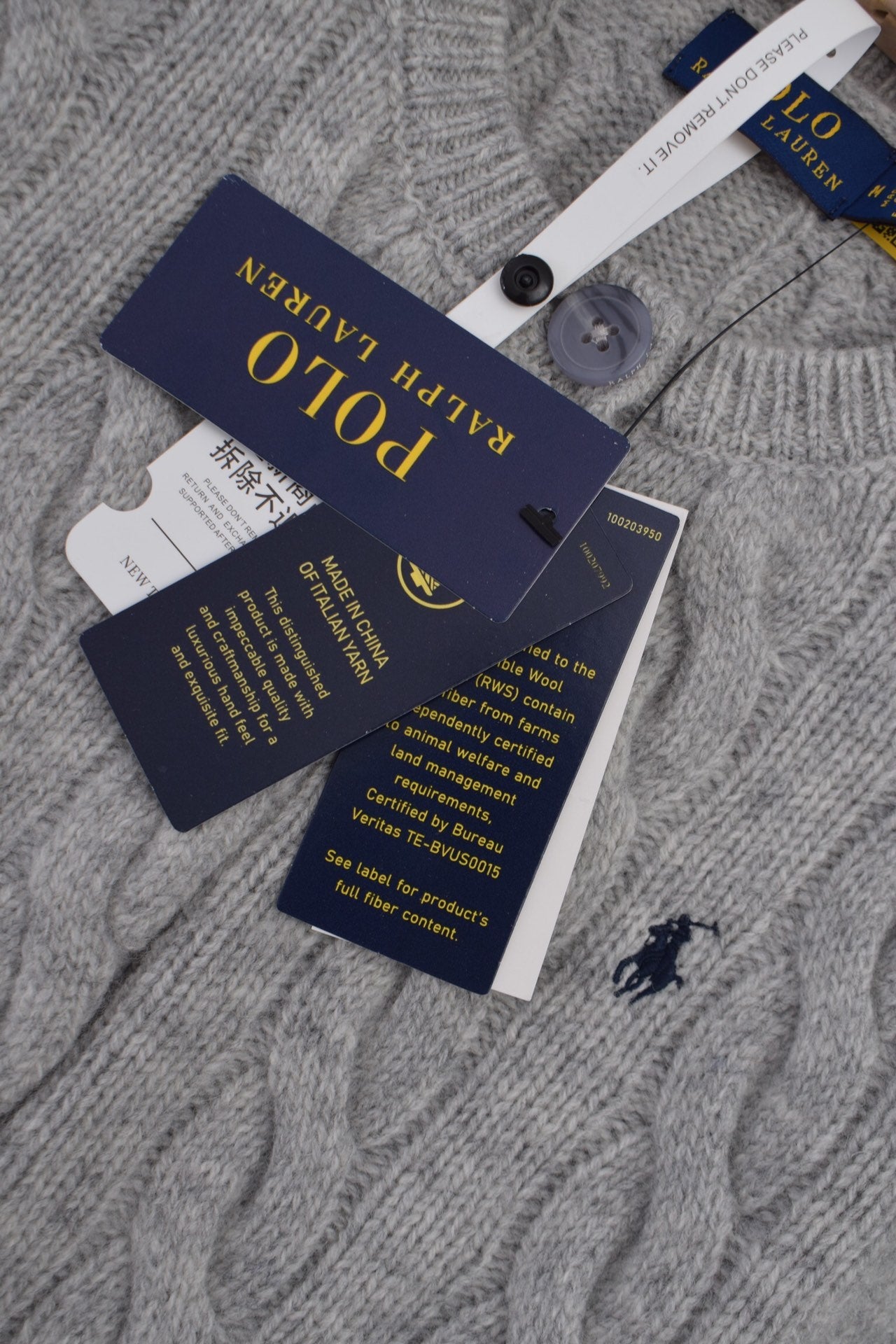 Ralph Lauren Wool-Cashmere Sweater