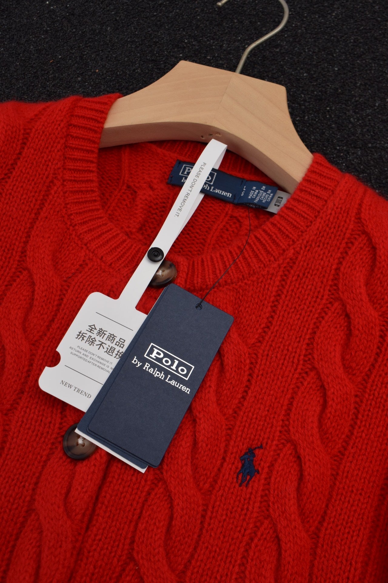 Ralph Lauren Yün-Kaşmir Kazak