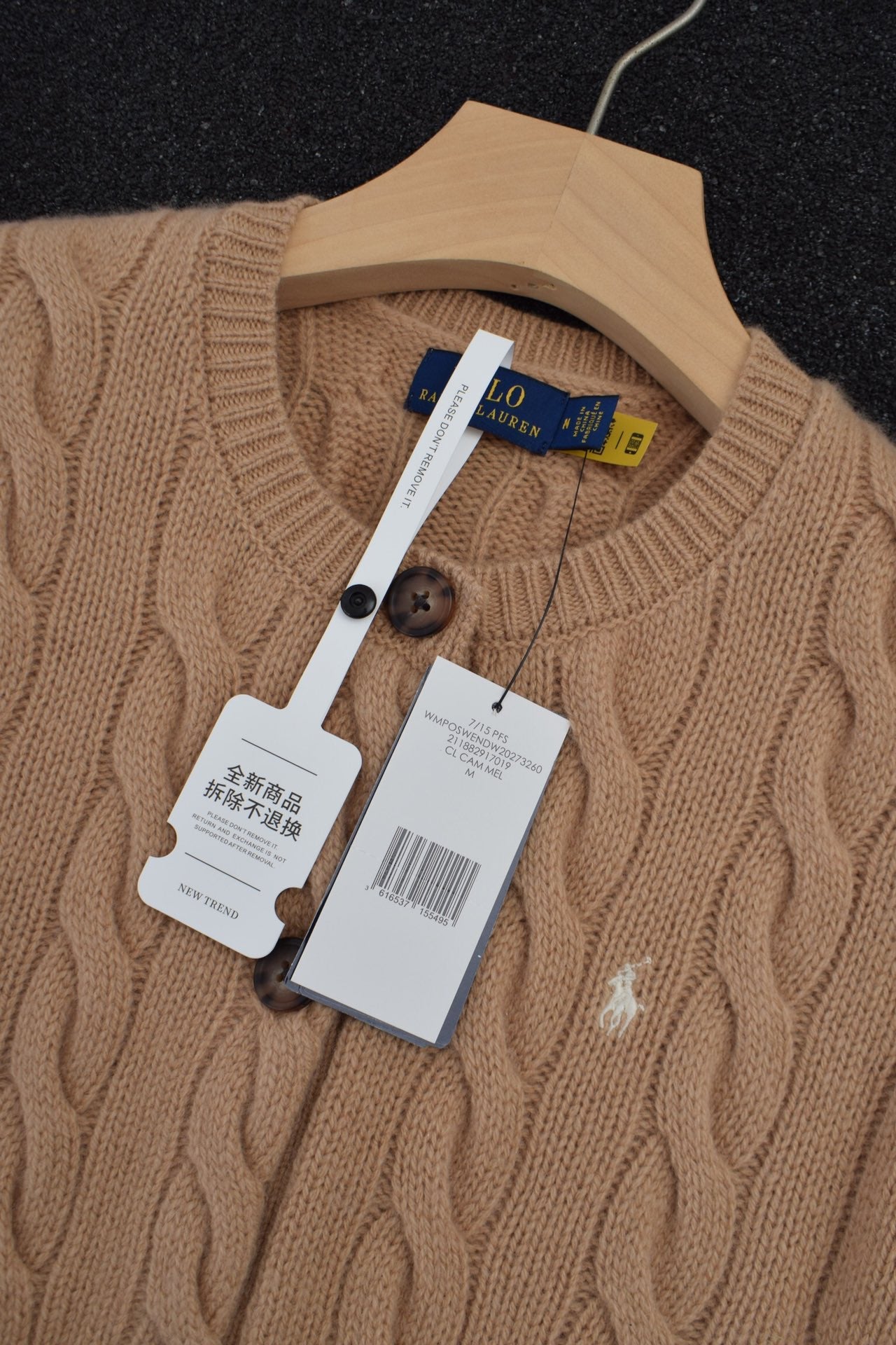 Ralph Lauren Yün-Kaşmir Kazak