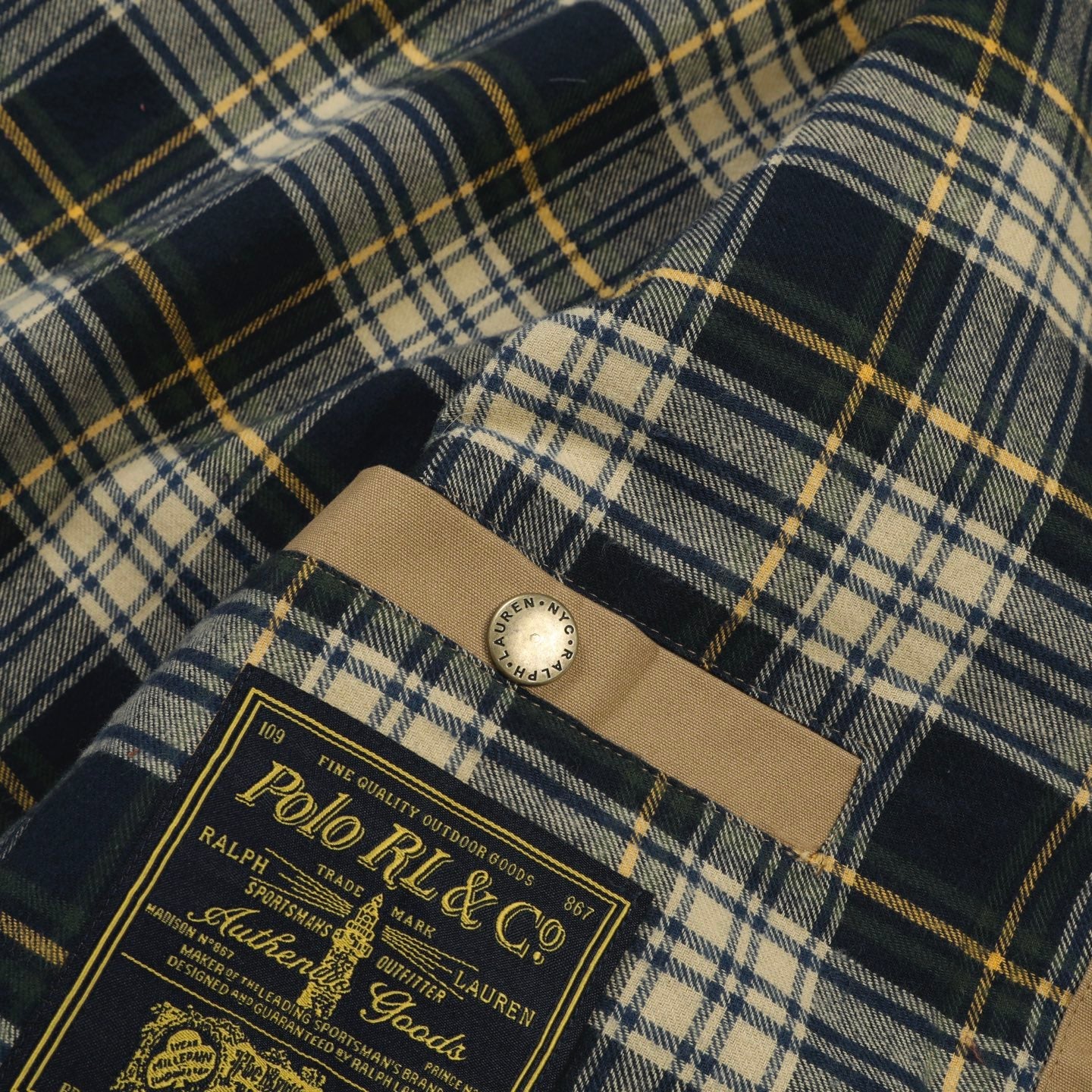 R. Lauren Unisex Corduroy Collar Barn Jacket