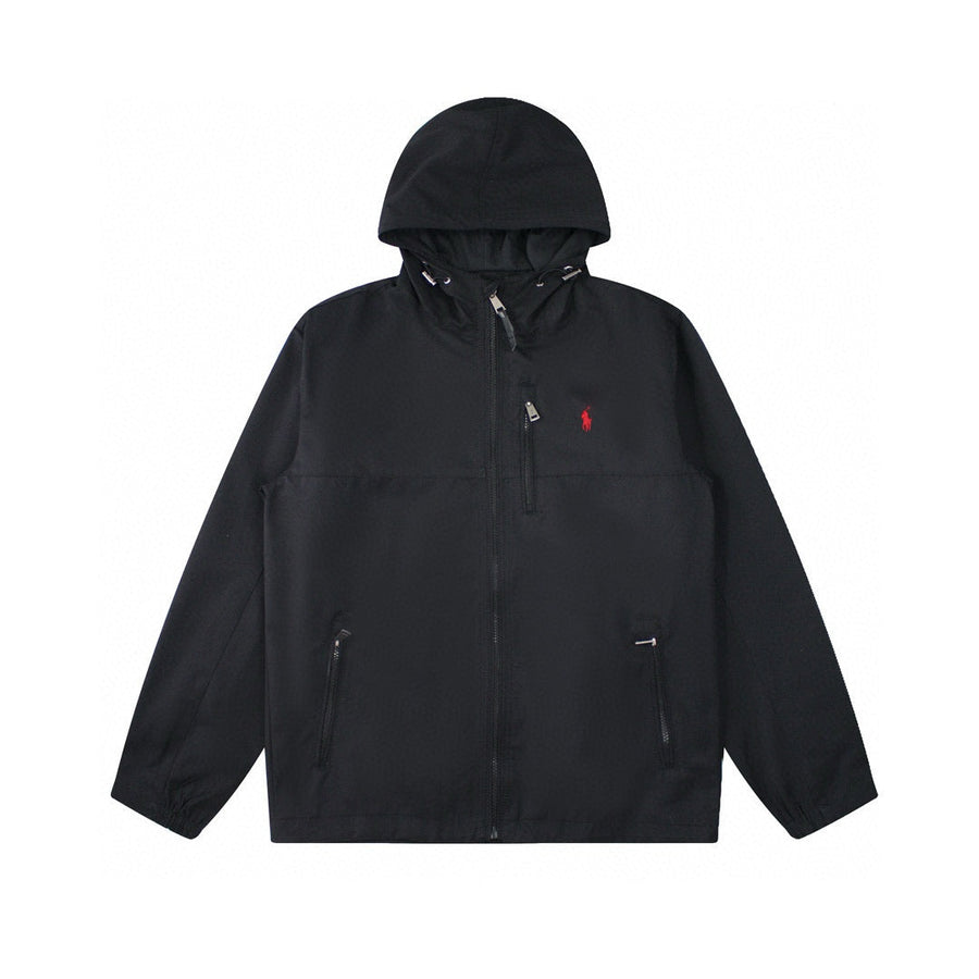 R. Lauren Unisex Hooded Waterproof Shell Jacket