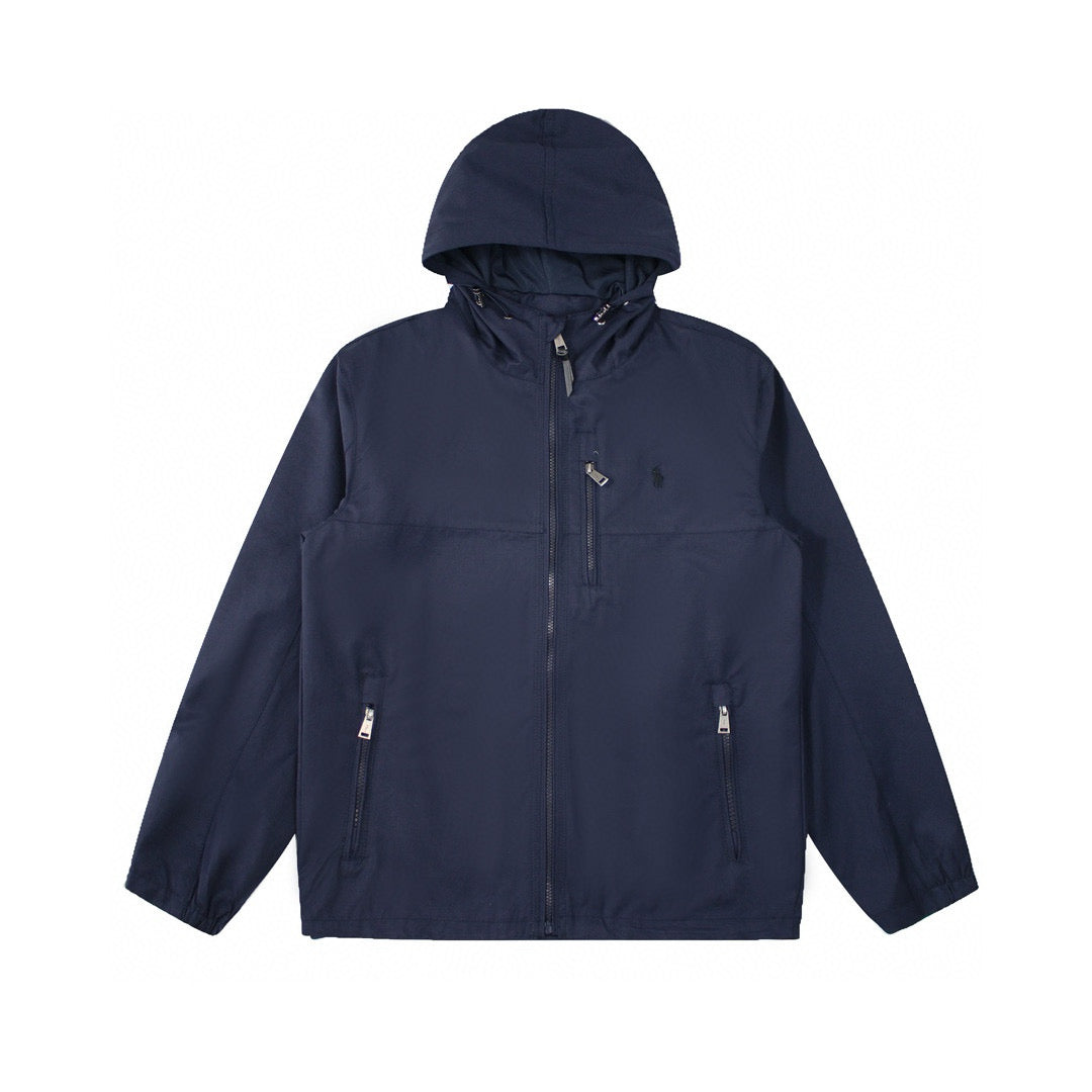 R. Lauren Unisex Hooded Waterproof Shell Jacket