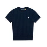 Ralph Lauren Cable-Knit Cotton Short-Sleeved Jumper