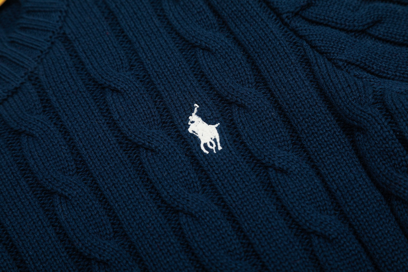 Ralph Lauren Cable-Knit Cotton Short-Sleeved Jumper