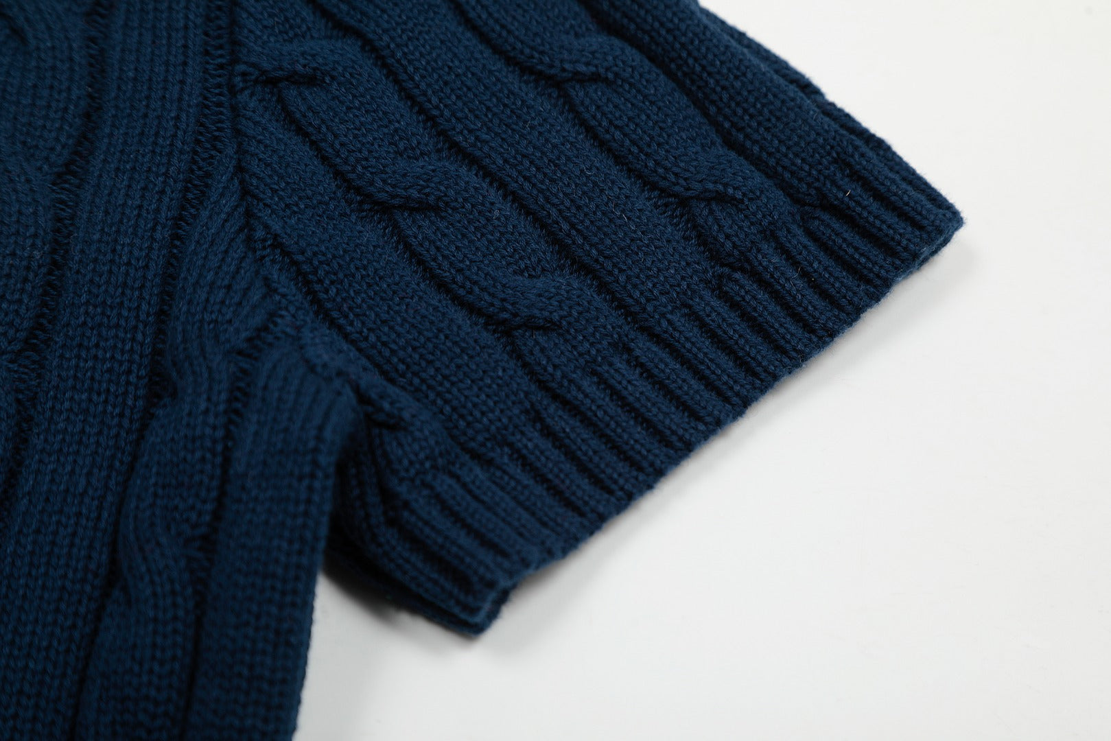 Ralph Lauren Cable-Knit Cotton Short-Sleeved Jumper