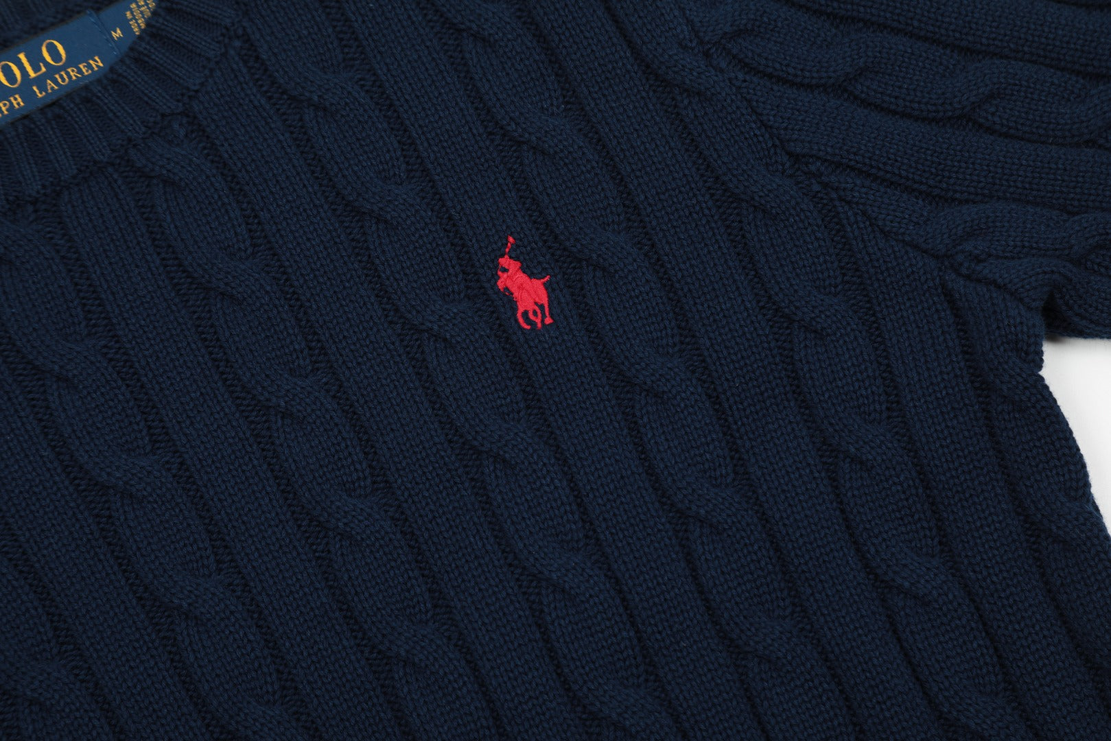 Ralph Lauren Cable-Knit Cotton Short-Sleeved Jumper