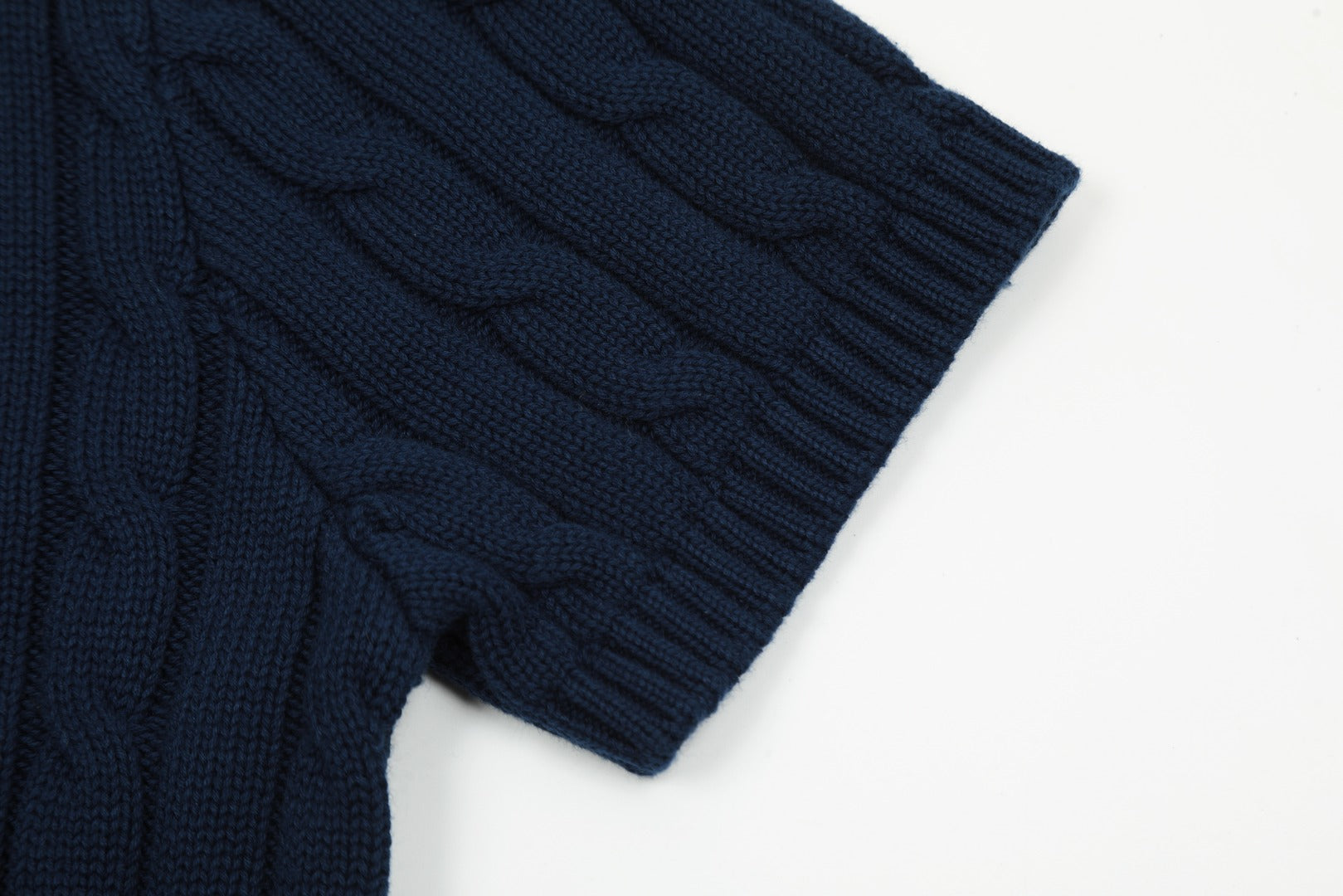 Ralph Lauren Cable-Knit Cotton Short-Sleeved Jumper