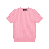 Ralph Lauren Cable-Knit Cotton Short-Sleeved Jumper