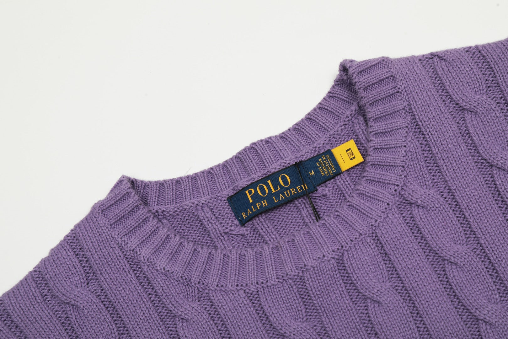 Ralph Lauren Saç Örgü Pamuk Kısa Kollu Süveter