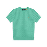 Ralph Lauren Cable-Knit Cotton Short-Sleeved Jumper