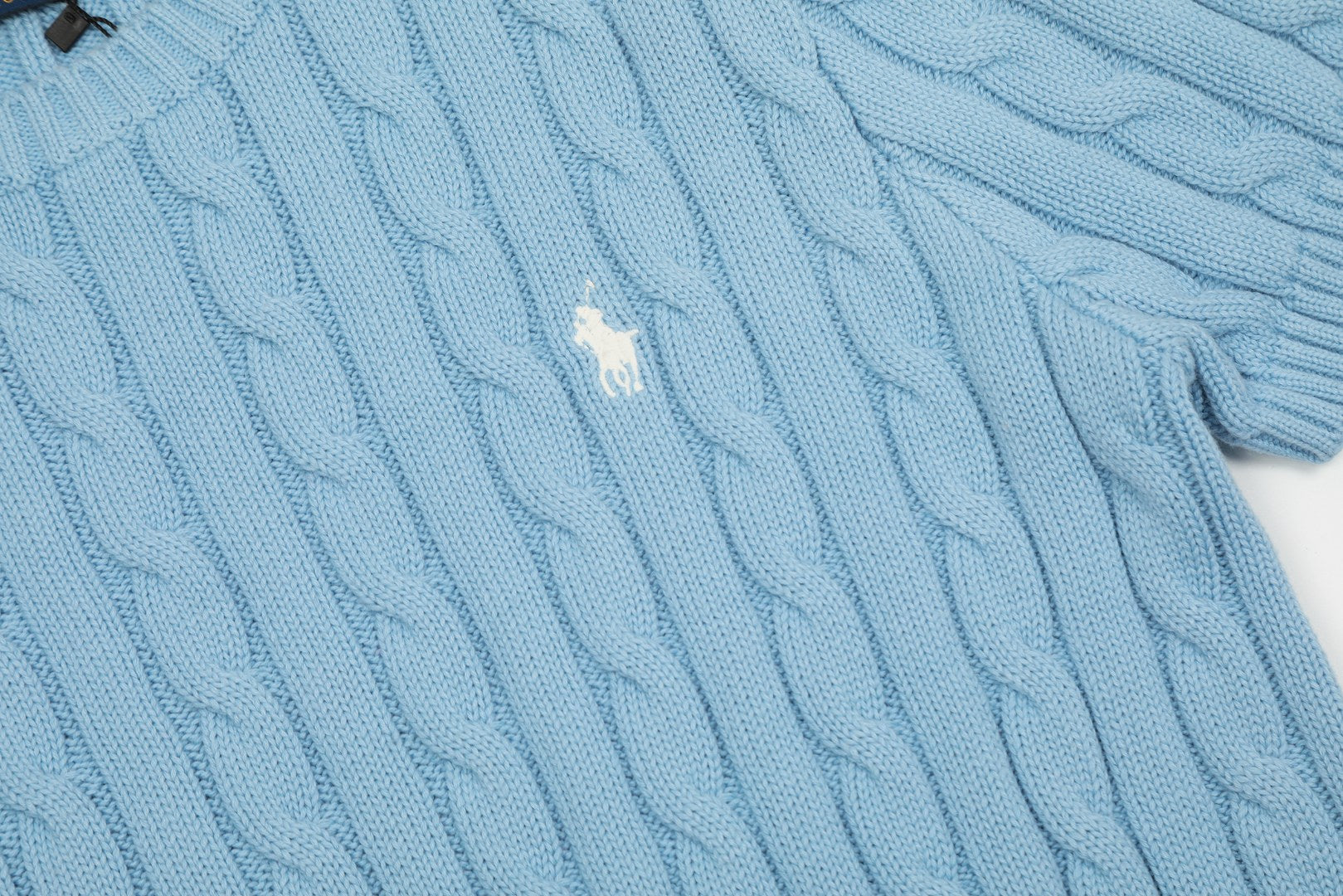 Ralph Lauren Cable-Knit Cotton Short-Sleeved Jumper