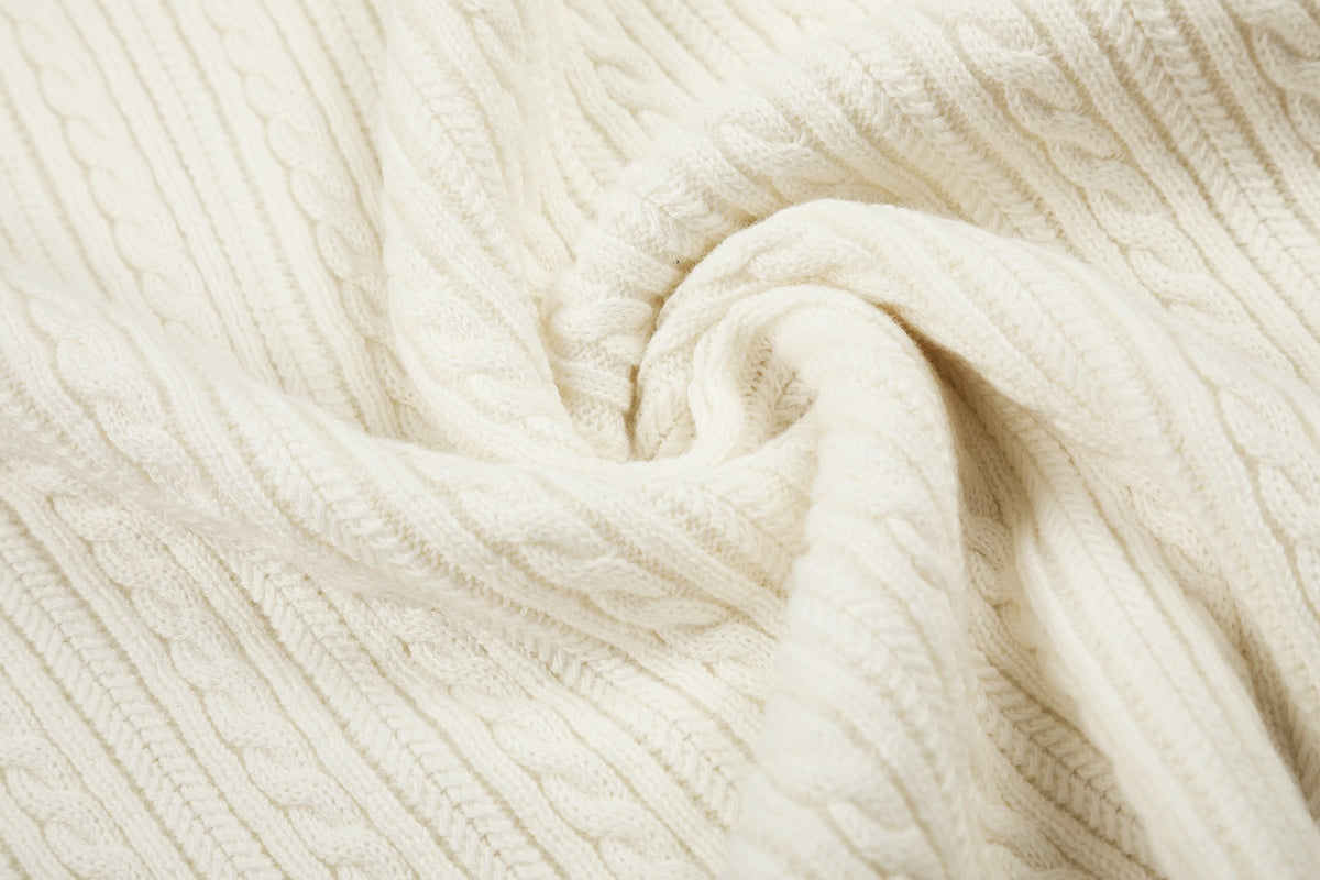Ralph Lauren Man Cotton Cable Knit T-Shirt