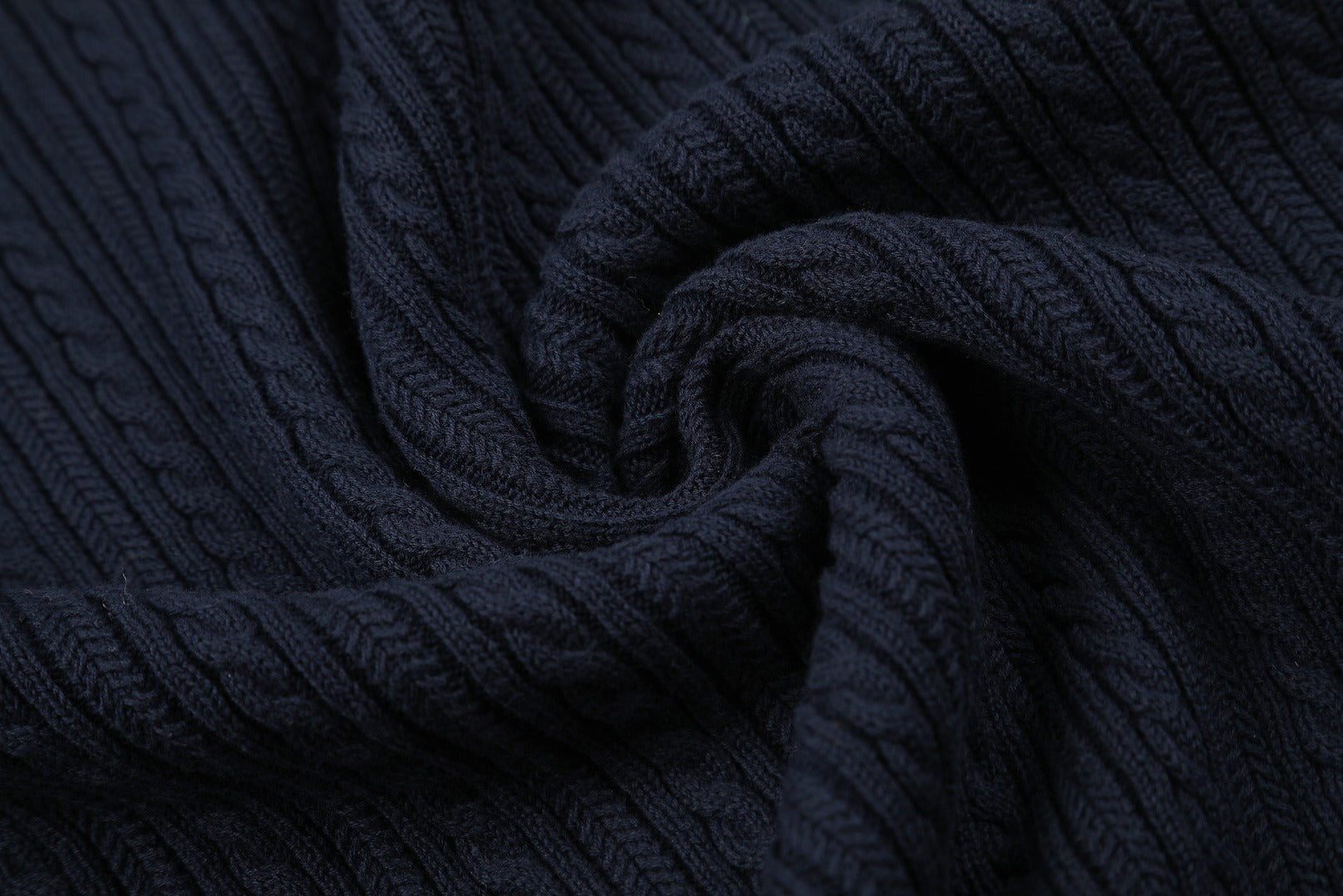 Ralph Lauren Man Cotton Cable Knit T-Shirt