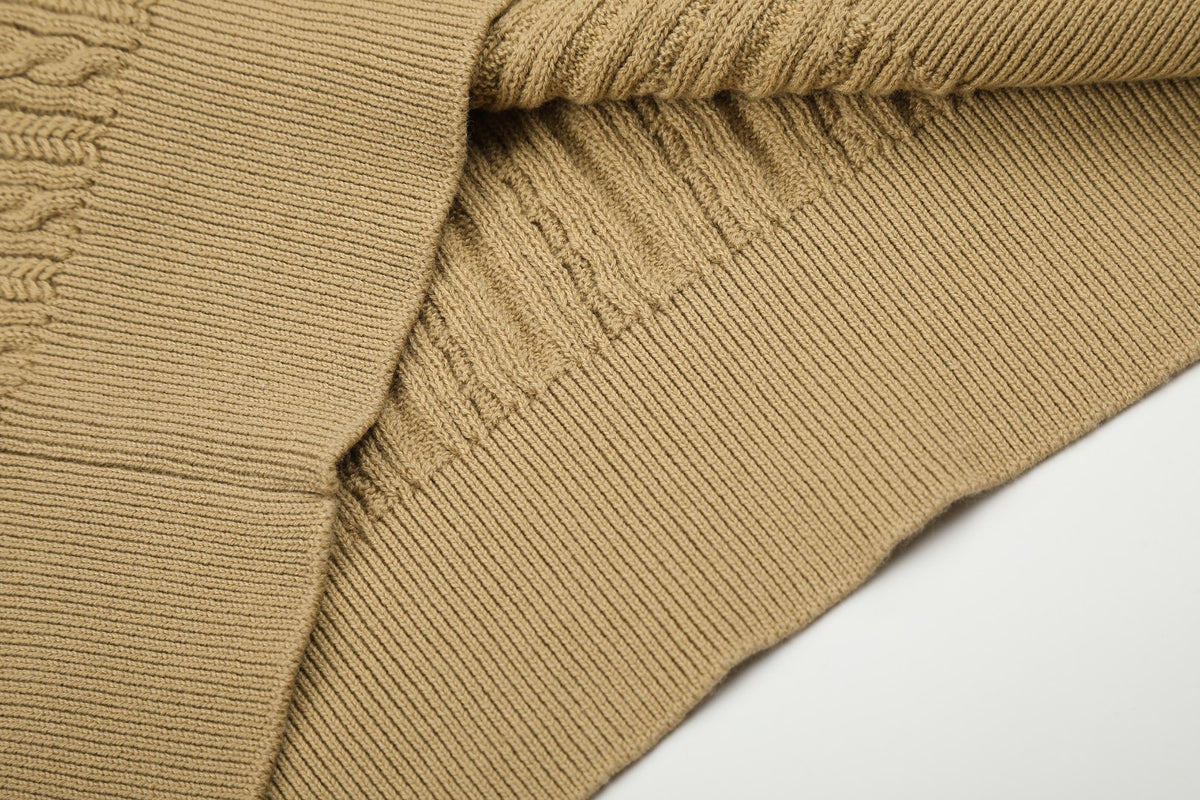 Ralph Lauren Man Cotton Cable Knit T-Shirt