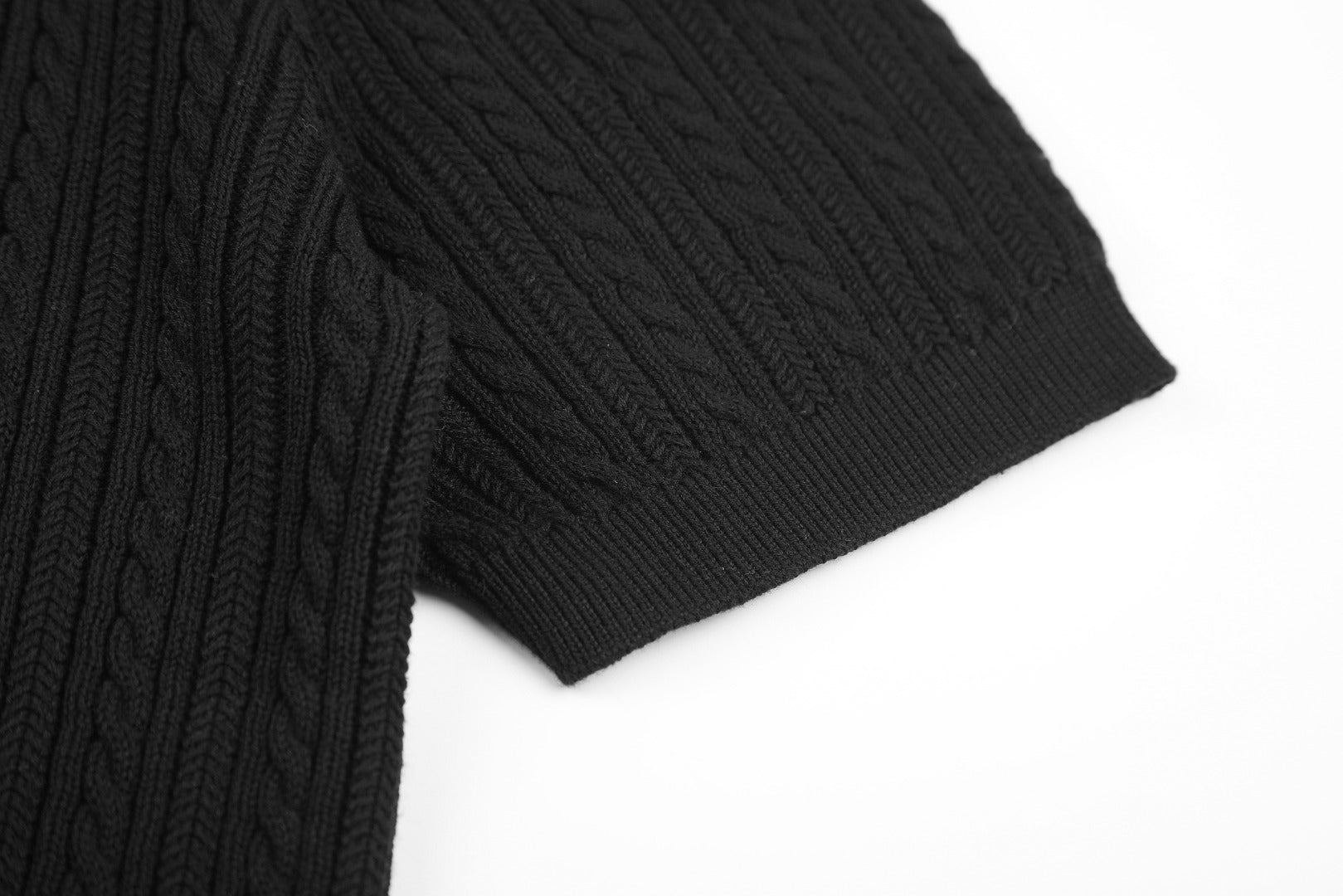 Ralph Lauren Man Cotton Cable Knit T-Shirt