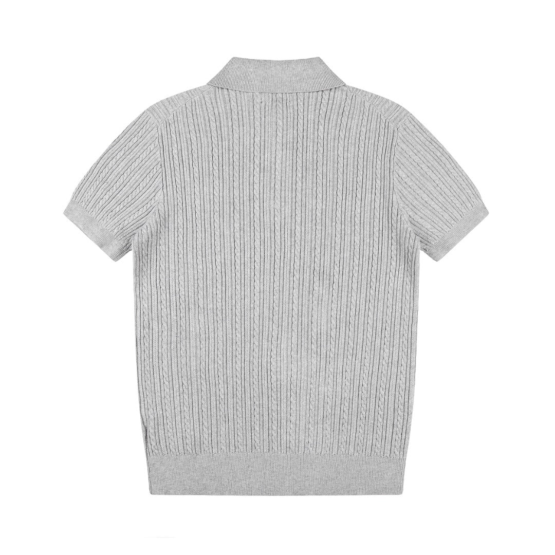 Ralph Lauren Man Cotton Cable Knit T-Shirt