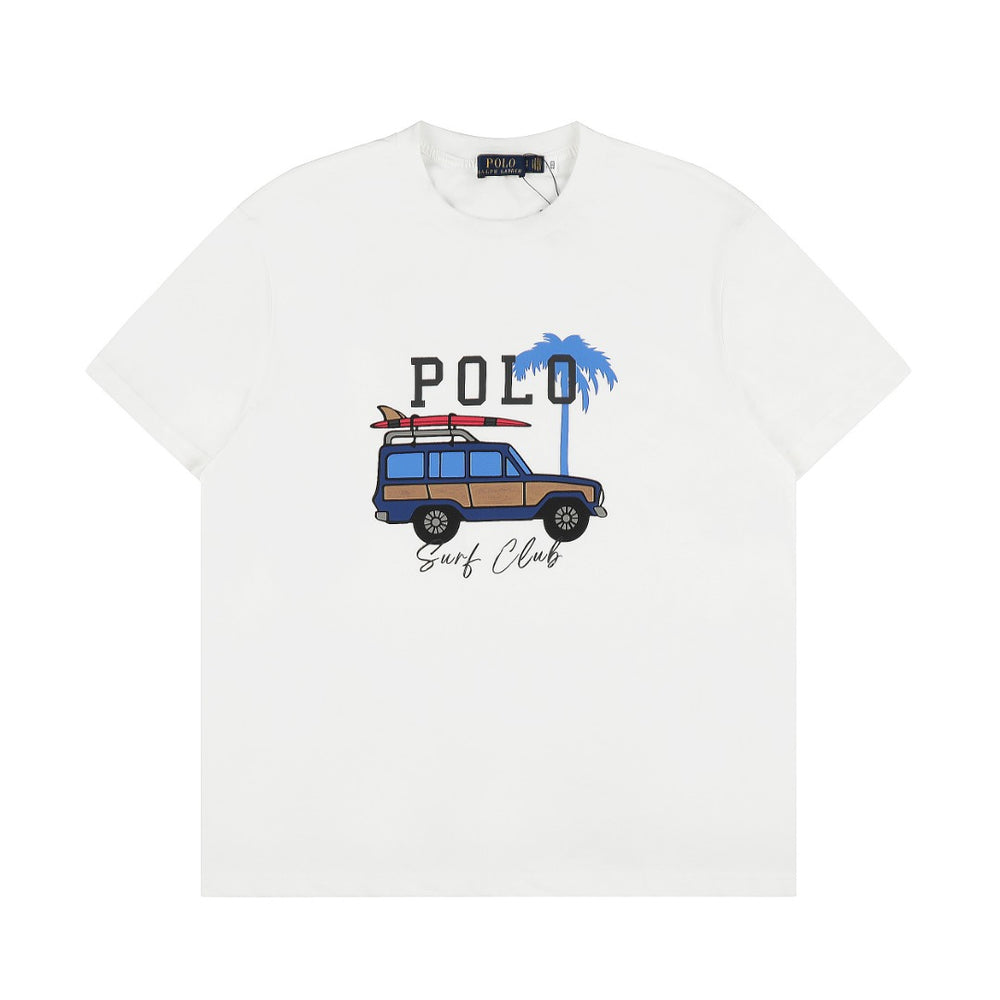 Polo Surf Club Cotton Graphic T-Shirt